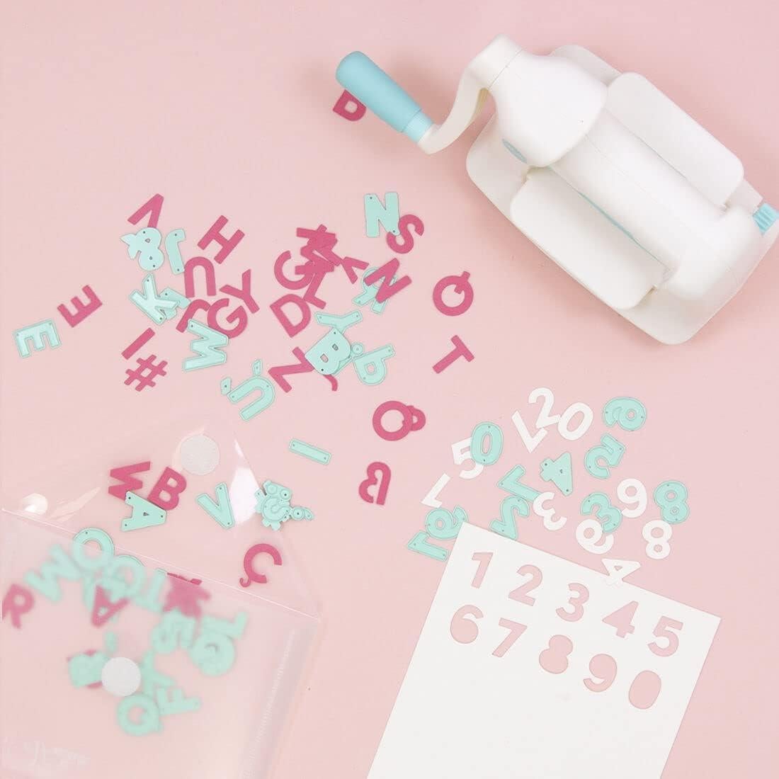 Set de 10 Troqueles Números Craftelier 2 cm para Scrapbooking