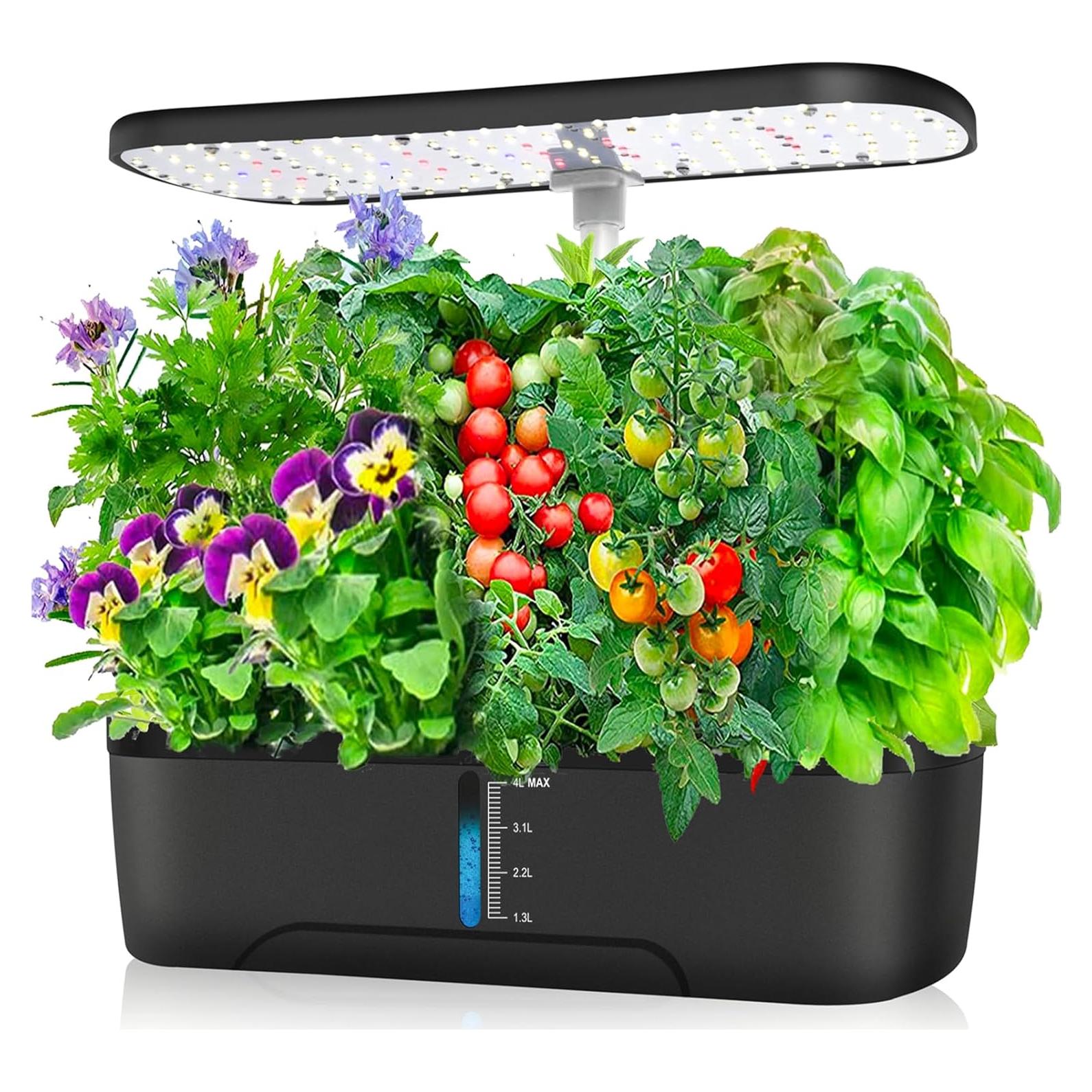 Sistema de Cultivo Hidropónico ScienGarden 12 Cápsulas Ajustable