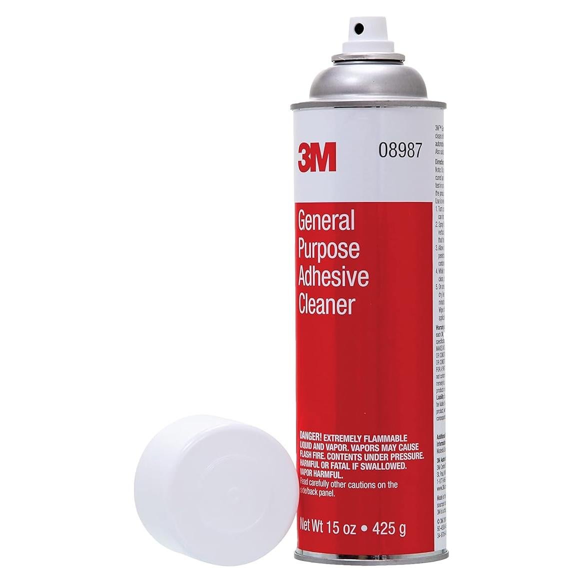 Limpiador de Adhesivo 3M 443 ml - Suave con Pintura y Tela