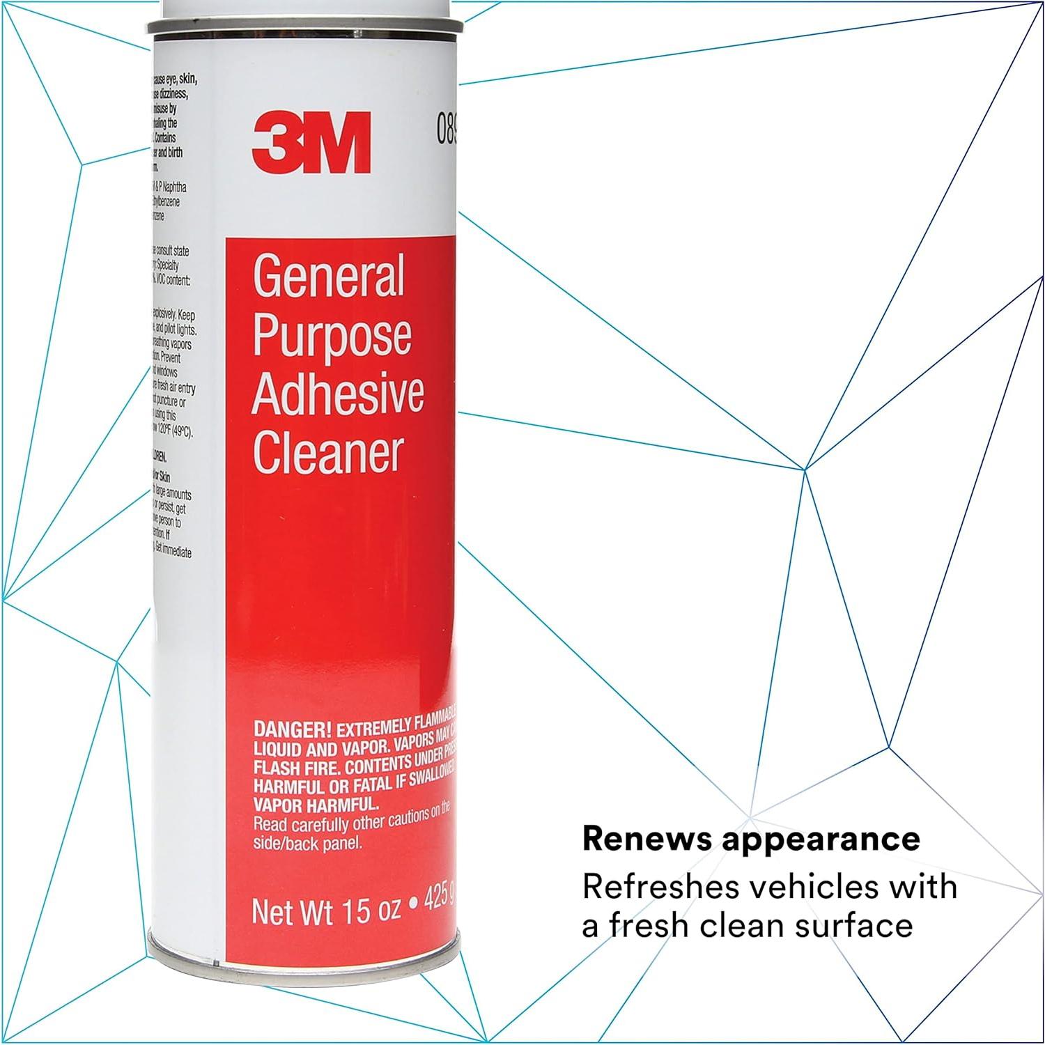 Limpiador de Adhesivo 3M 443 ml - Suave con Pintura y Tela