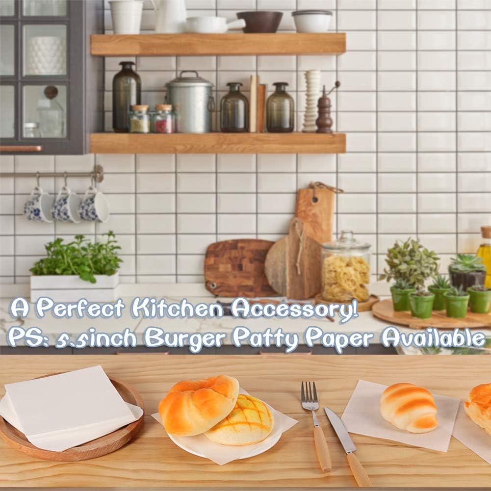 Cuadrados de Papel Pergamino BY KITCHEN 10x10 cm Set 300 Unidades