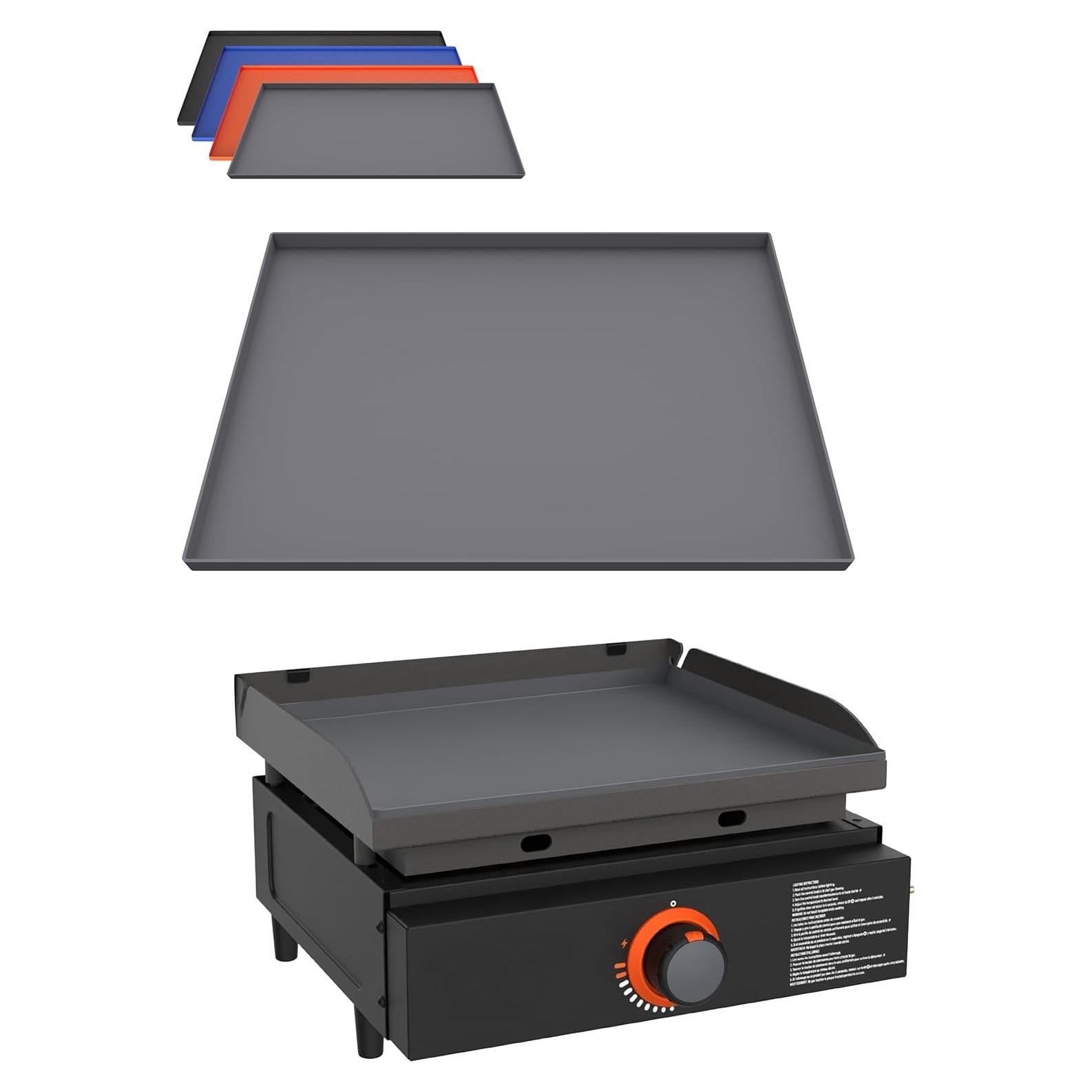 Cubierta de silicona Kitchen Perfection 17" para planchas Blackstone