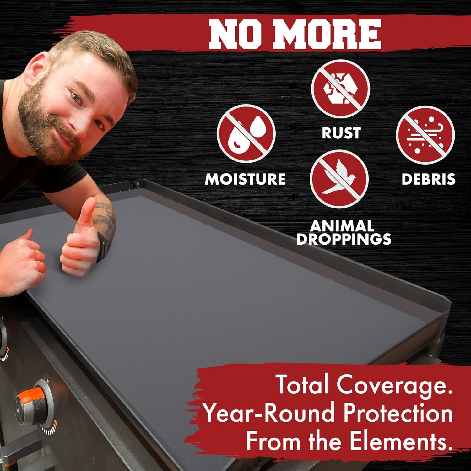 Cubierta de silicona Kitchen Perfection 17" para planchas Blackstone