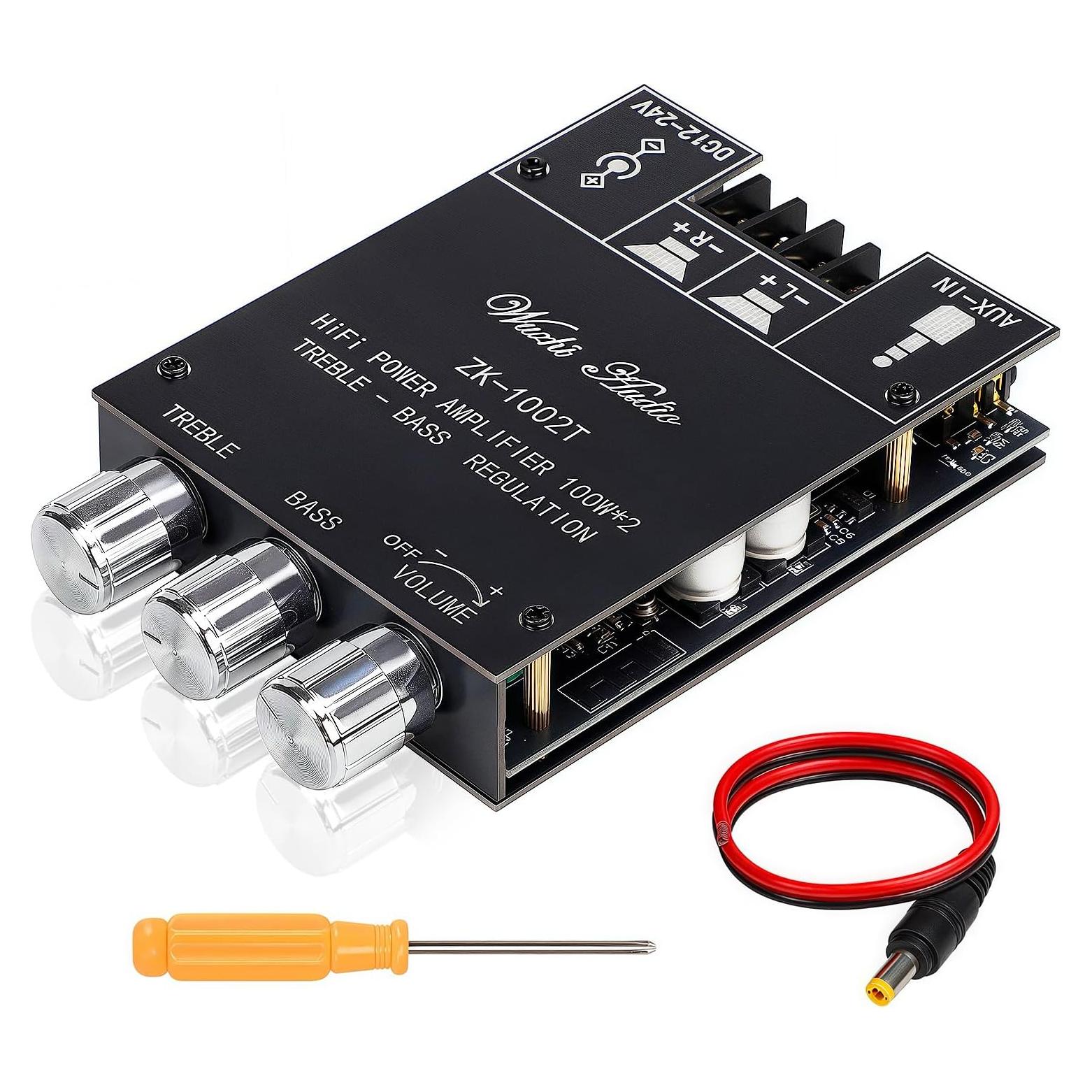 Amplificador Estéreo Bluetooth 5.0 Cozychord ZK-1002T 200W