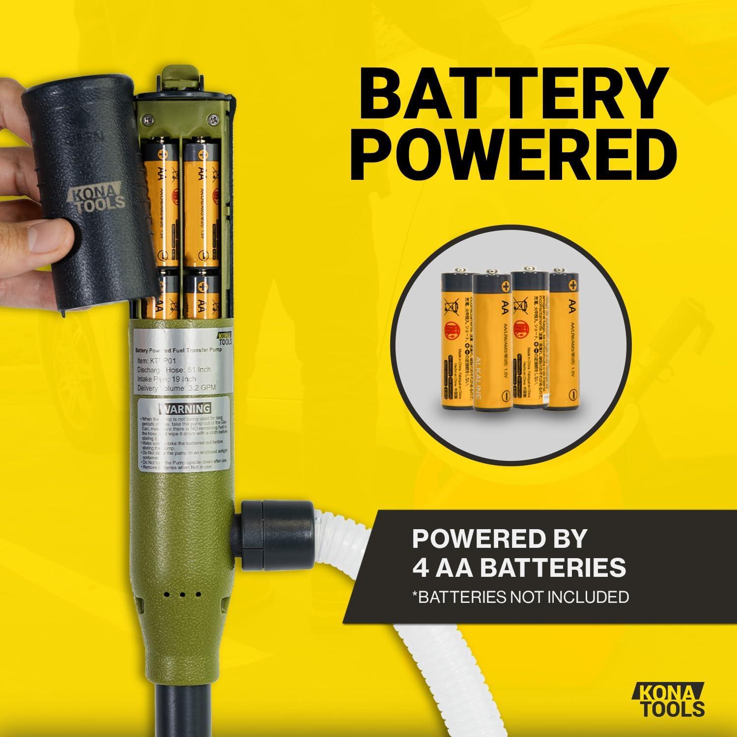 Bomba de Transferencia de Combustible KONA KTEP01 12.1 L/min