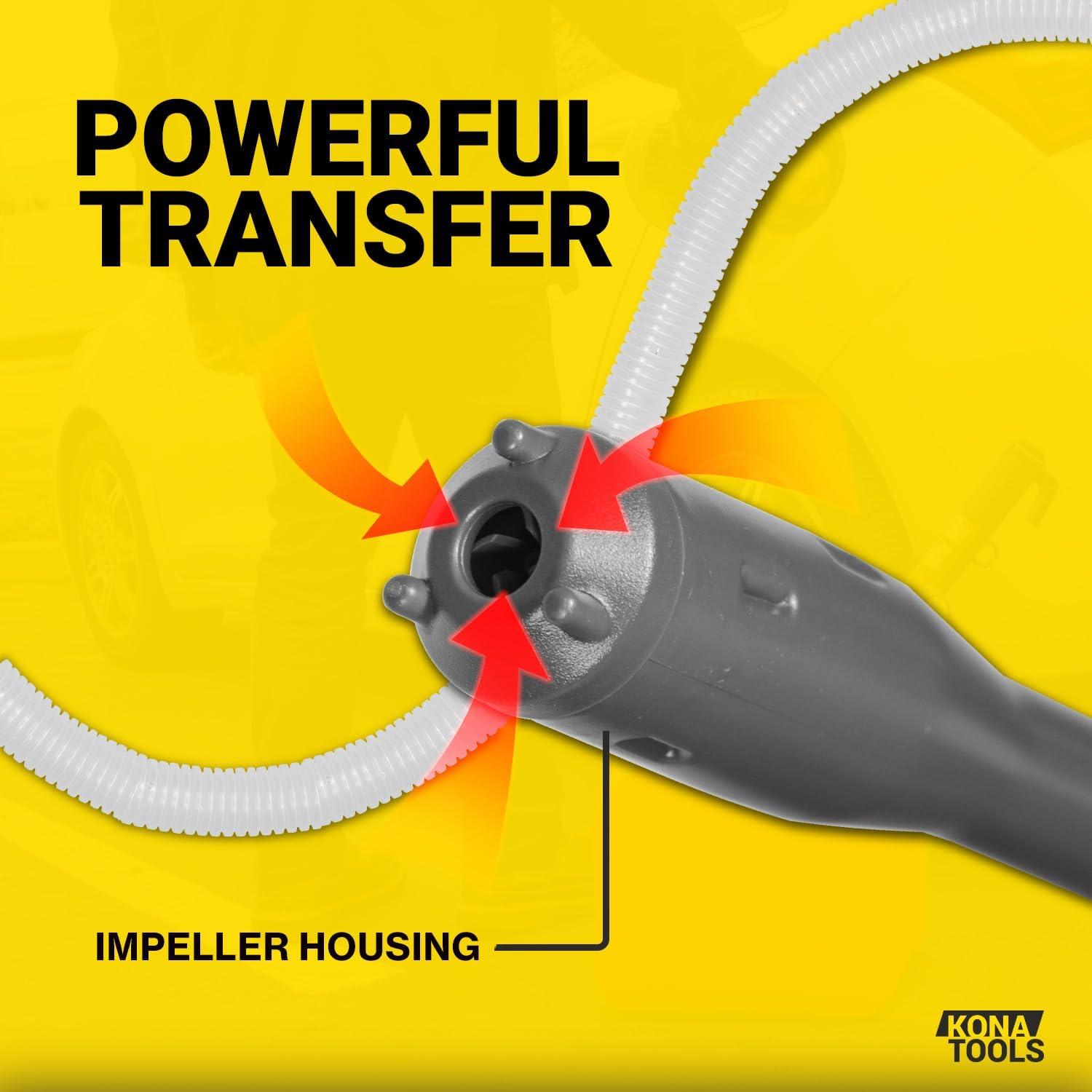 Bomba de Transferencia de Combustible KONA KTEP01 12.1 L/min