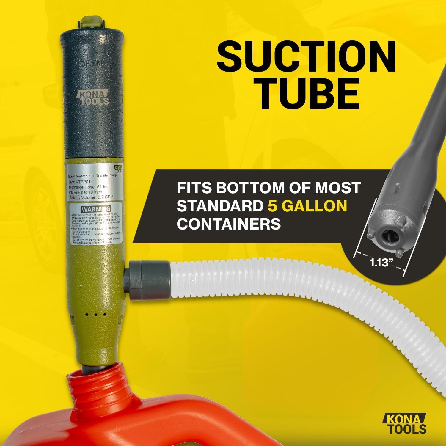 Bomba de Transferencia de Combustible KONA KTEP01 12.1 L/min