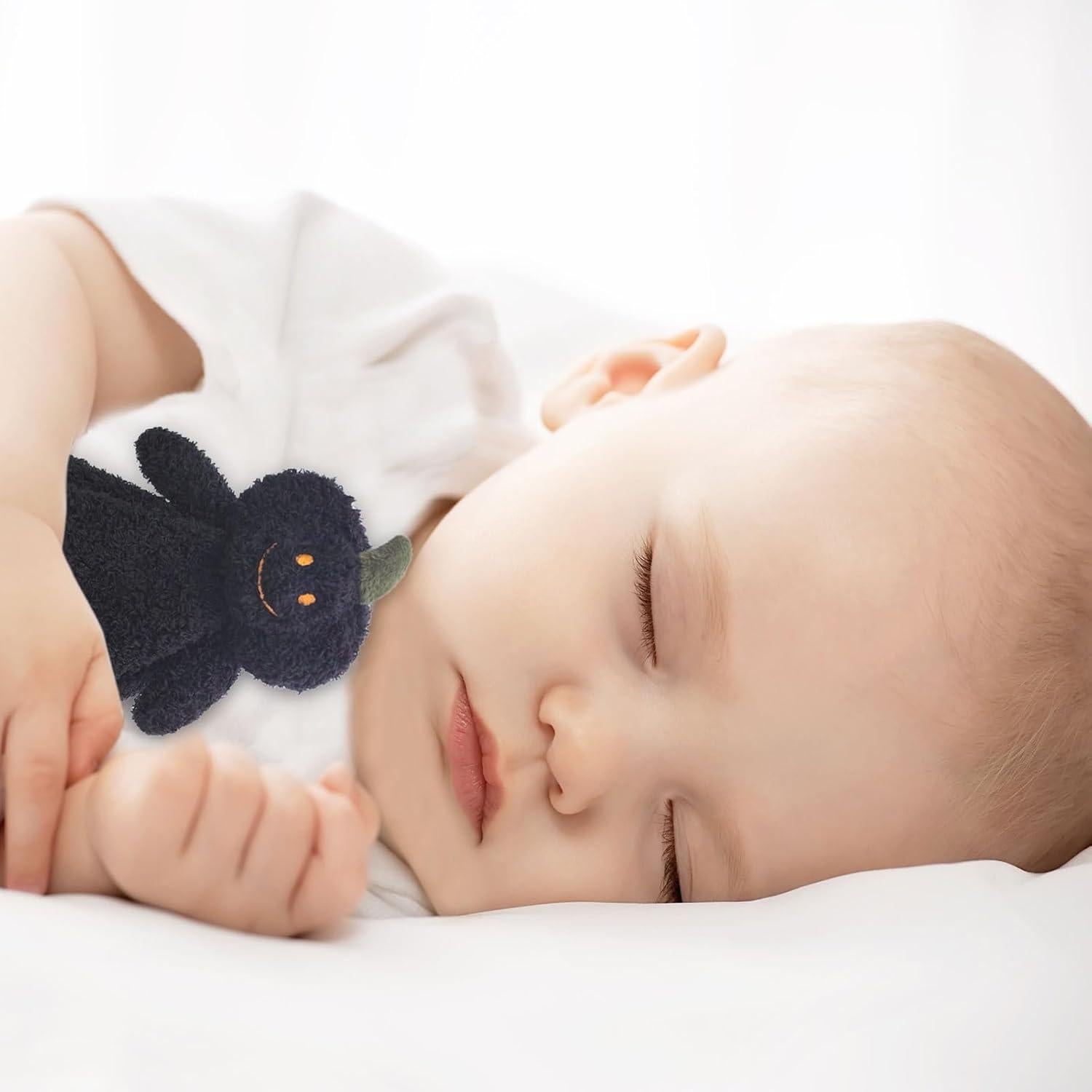 Manta de Seguridad de Peluche Calabaza Negra Doindute 35.56 cm