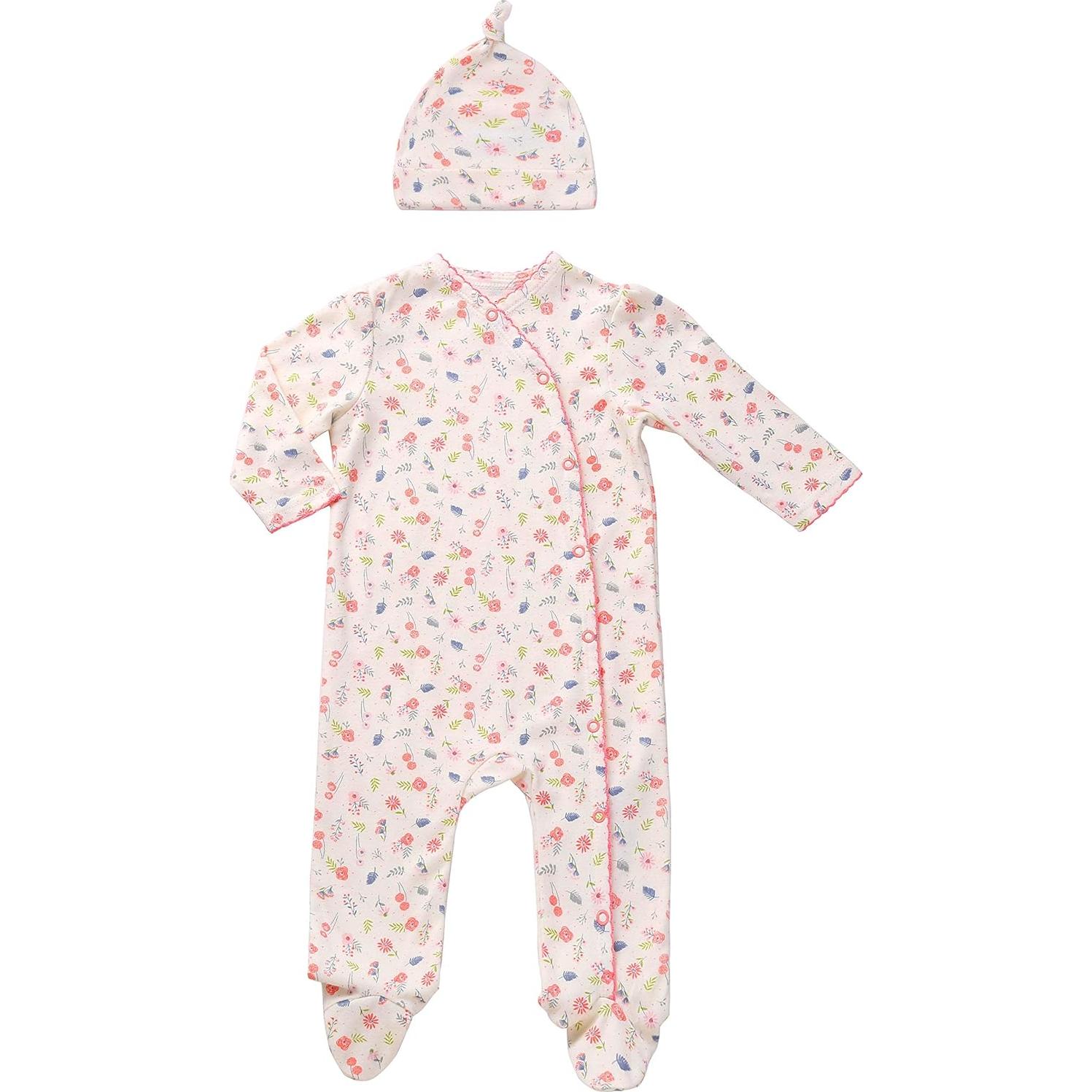 Pijama de Kimono para Niña Asher y Olivia - Algodón Premium