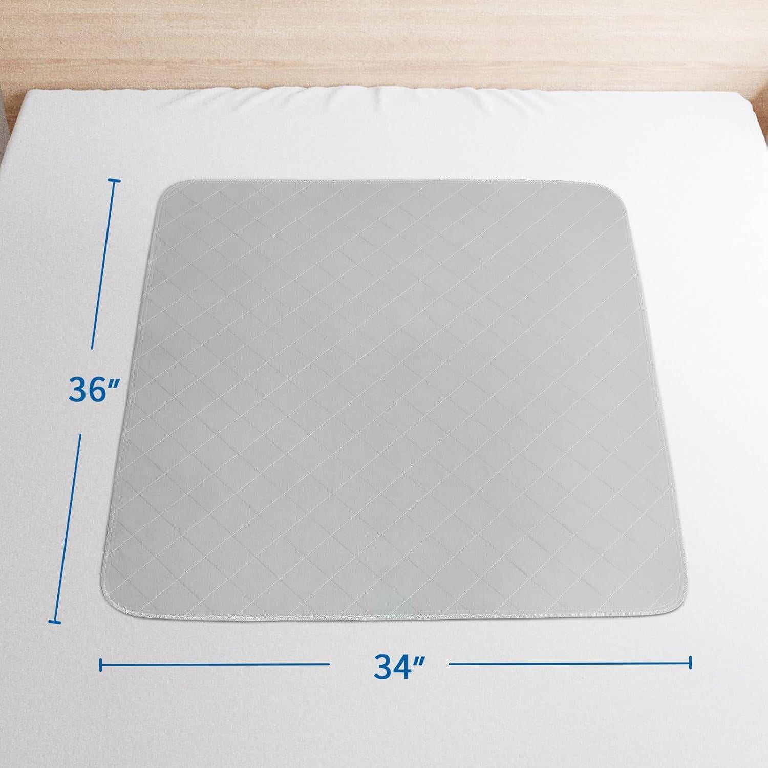 Almohadillas de Cama Impermeables Moonsea 86x91 cm 2 Pzs