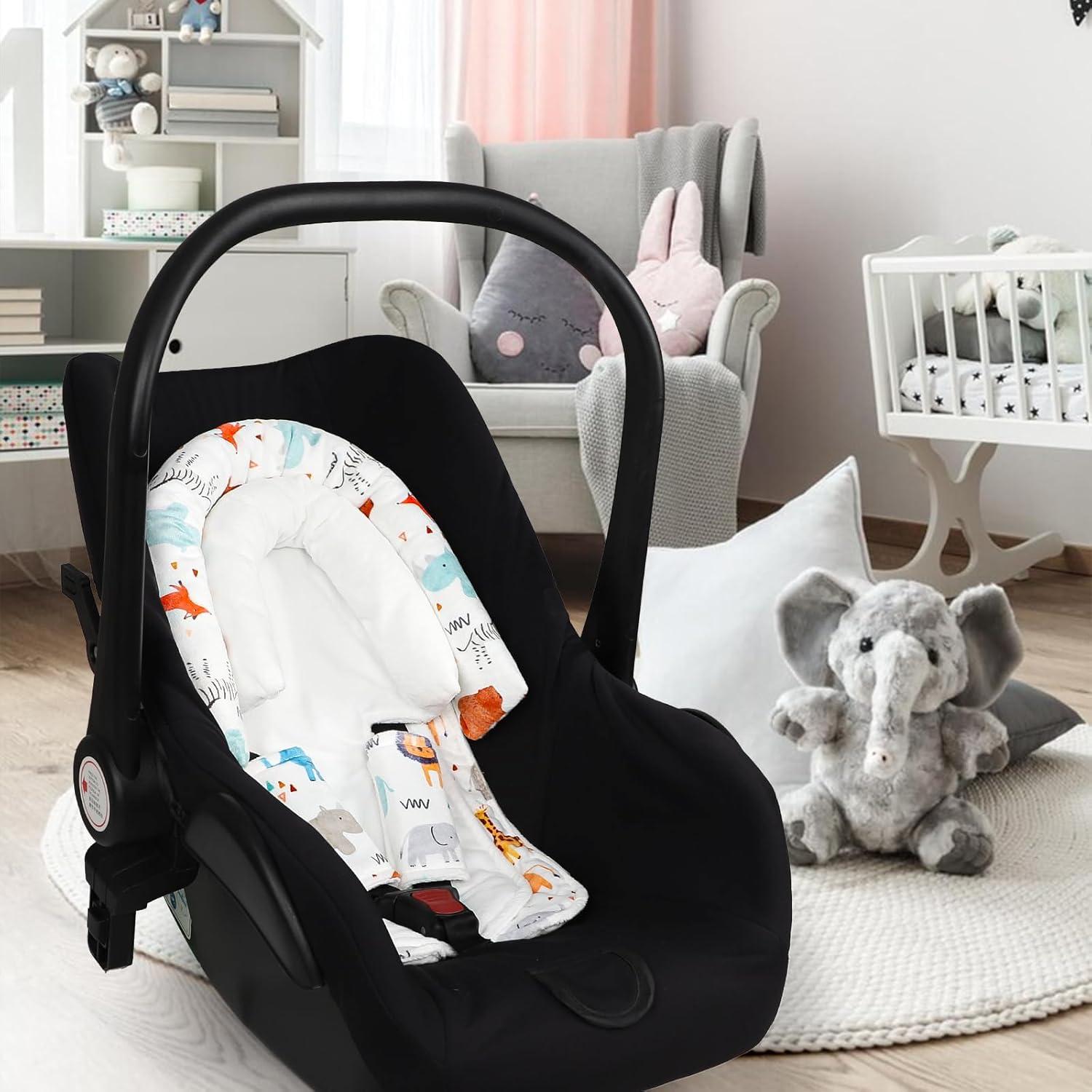 Inserto para Asiento de Auto Bebé 2 en 1 Felpa Suave