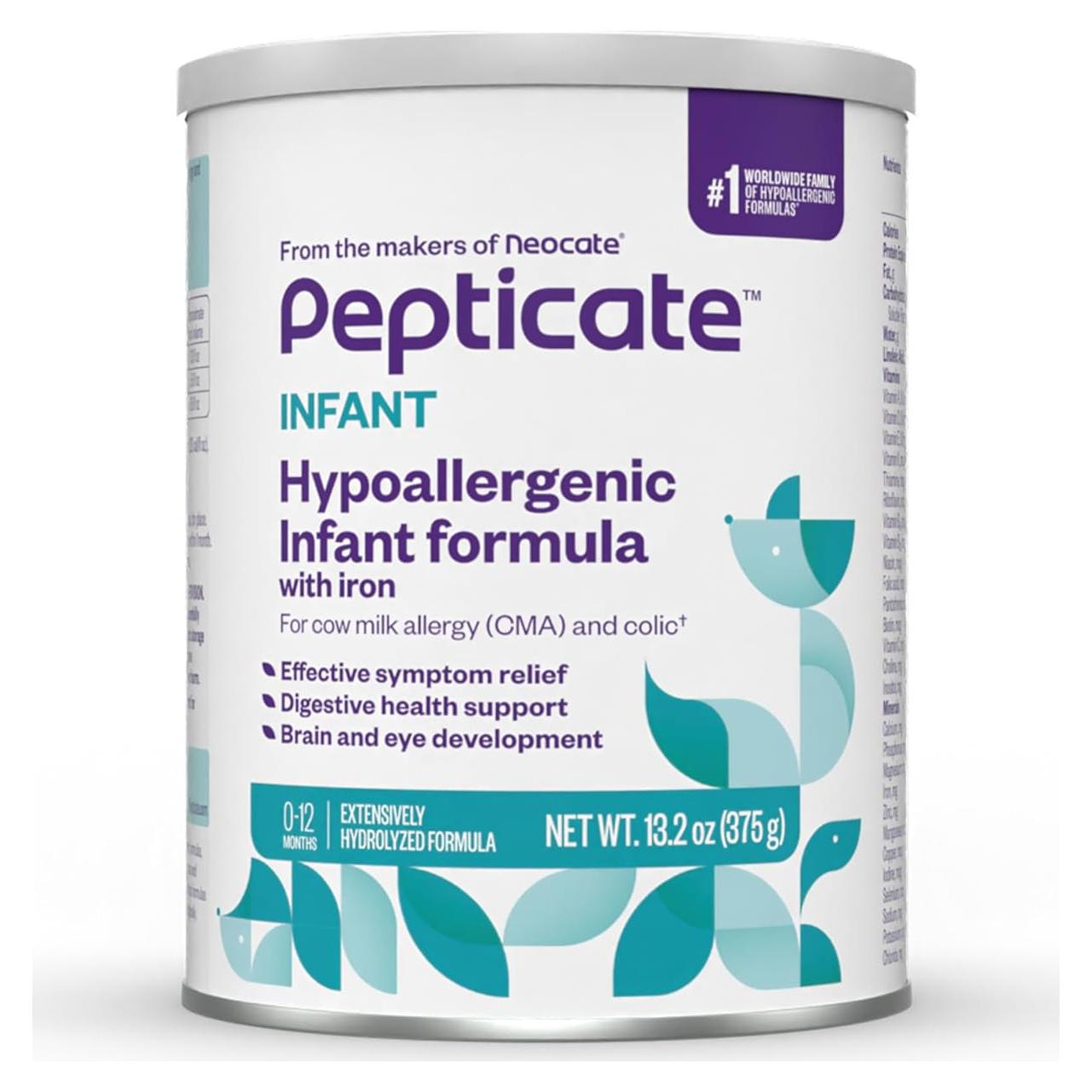 Fórmula Infantil Hipoalergénica Pepticate 374.5g - Omega 3 DHA