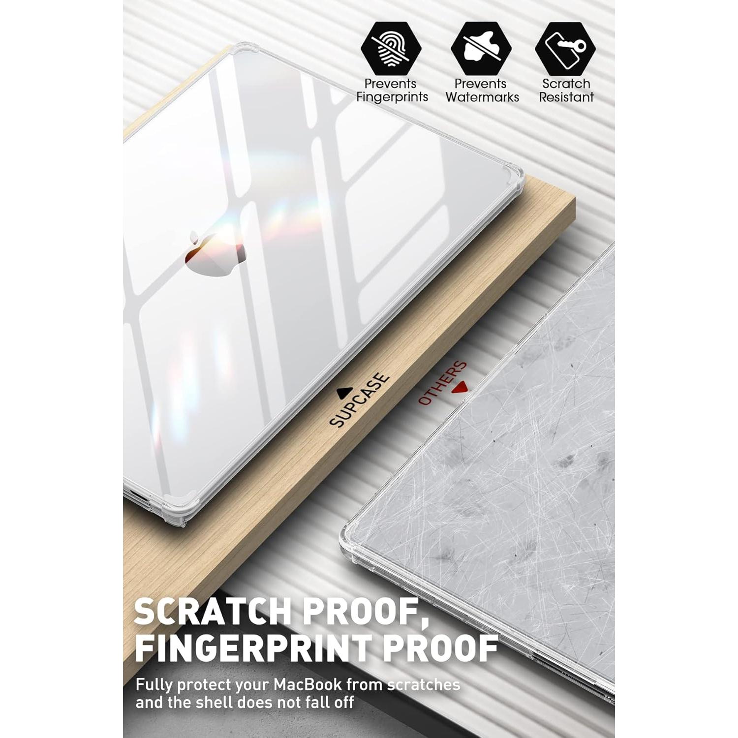 Funda SUPCASE para MacBook Pro 16" 2021-2024 Transparente