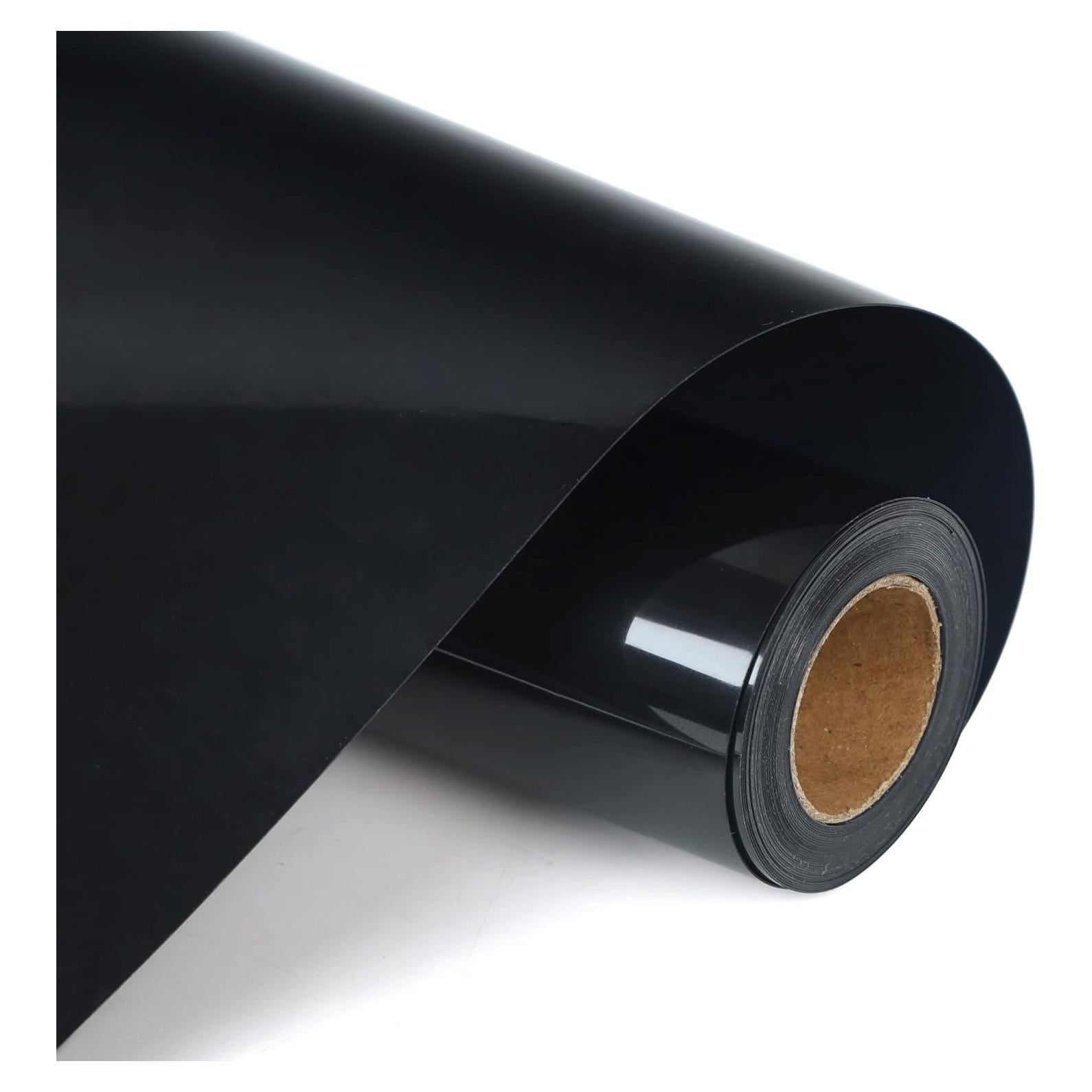 Rollo de Vinilo de Transferencia de Calor HTV SHOMKIEE 30x152 cm Negro
