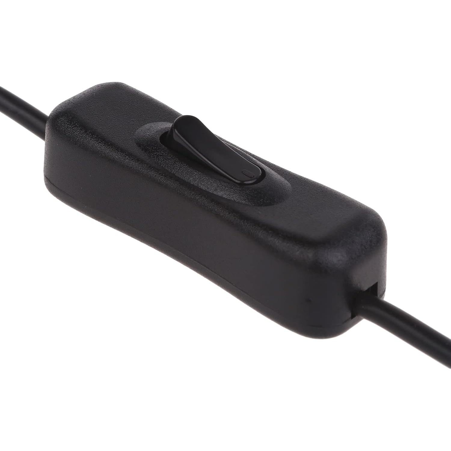 Cable de Extensión USB-C con Interruptor para Raspberry Pi 4 - 1m