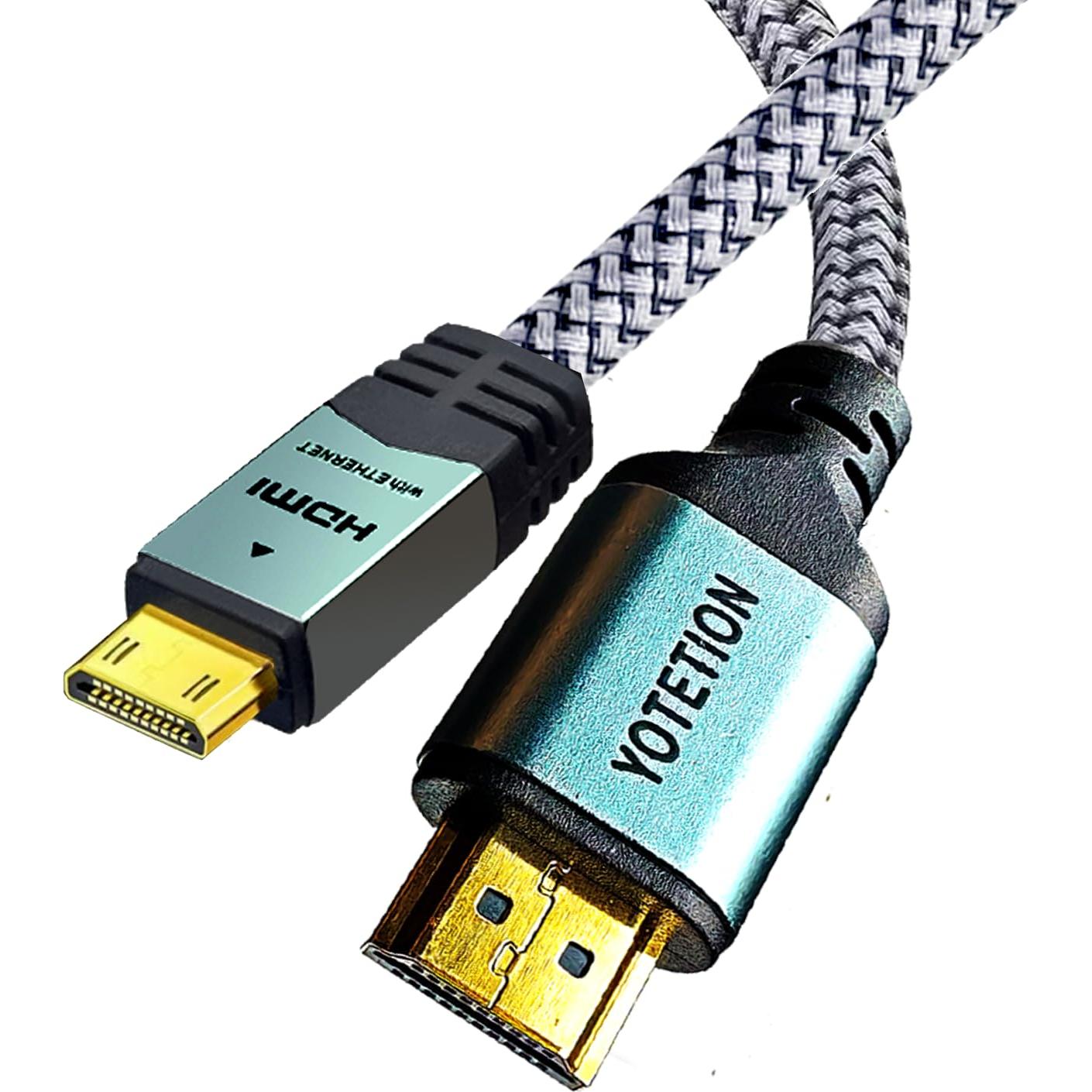 Cable Mini HDMI a HDMI 4.57m LJ Alta Velocidad 4K 60Hz