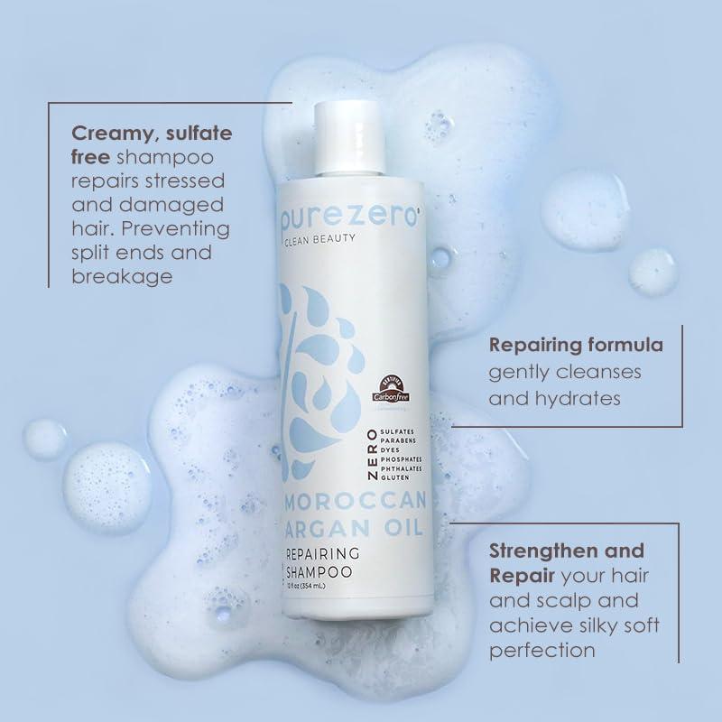 Conjunto Champú y Acondicionador Purezero Aceite Argán 710ml