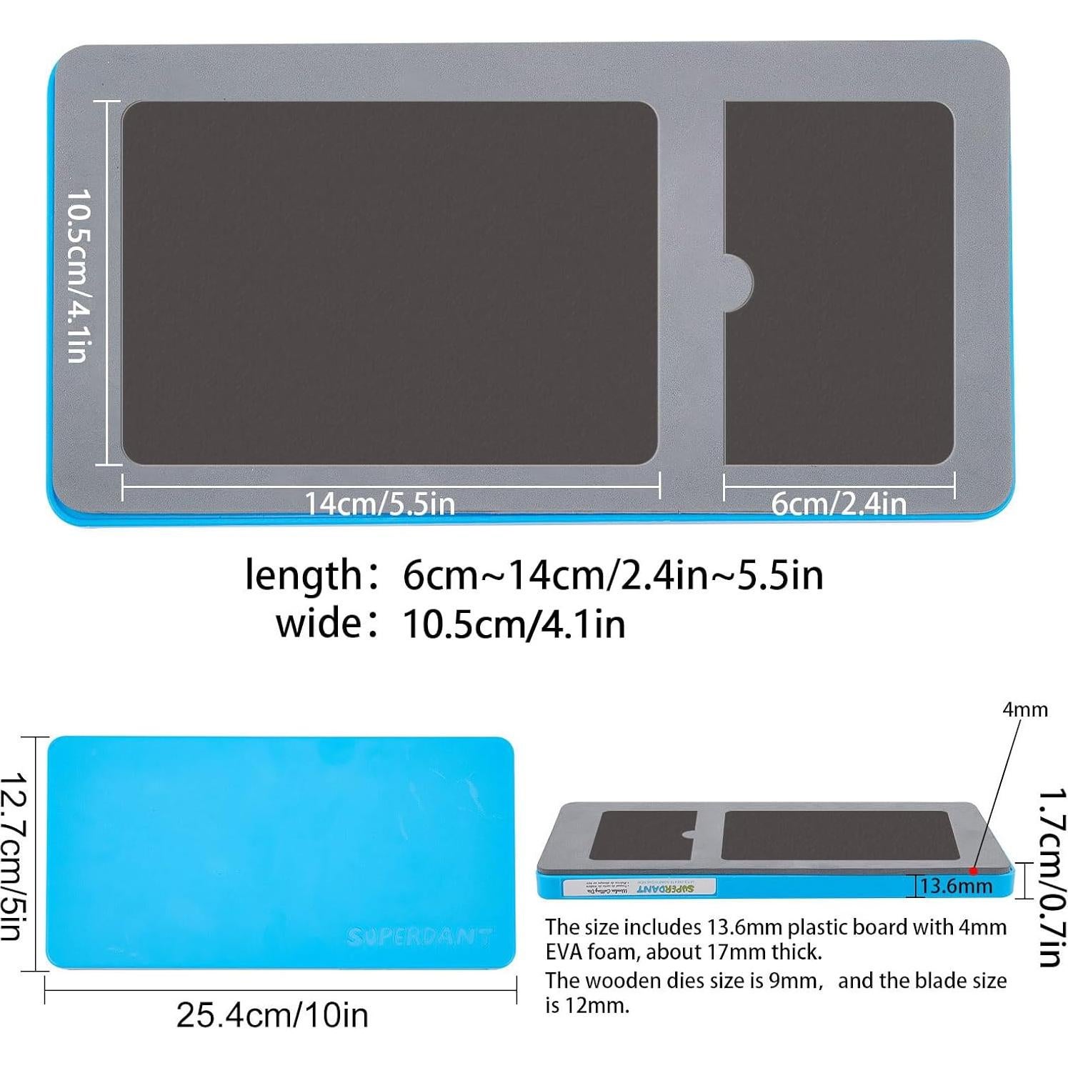 Troquel de Corte Billetera Bifolding SUPERDANT 10.5x14cm