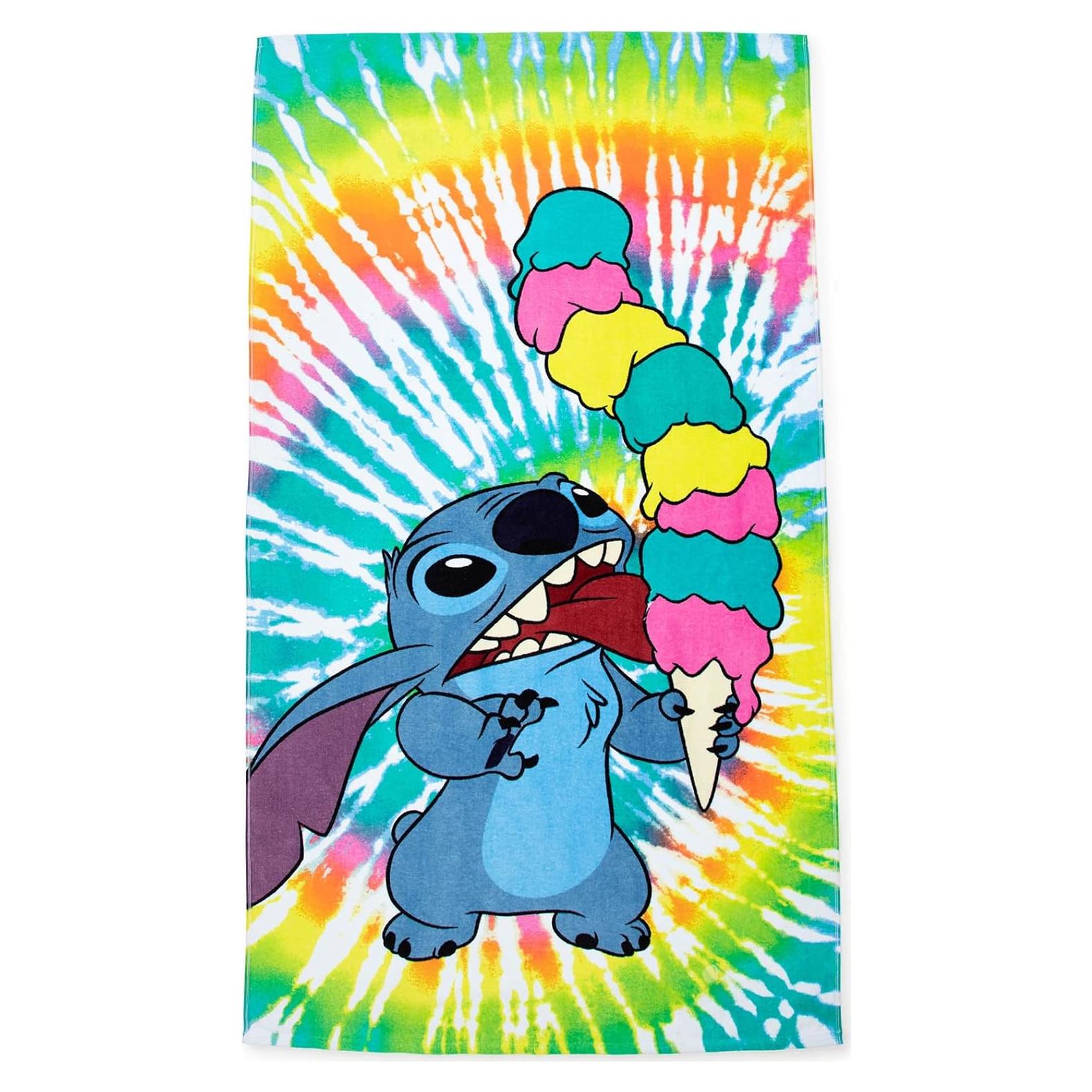 Toalla de Playa Jay Franco Lilo & Stitch 86x162 cm Algodón Suave