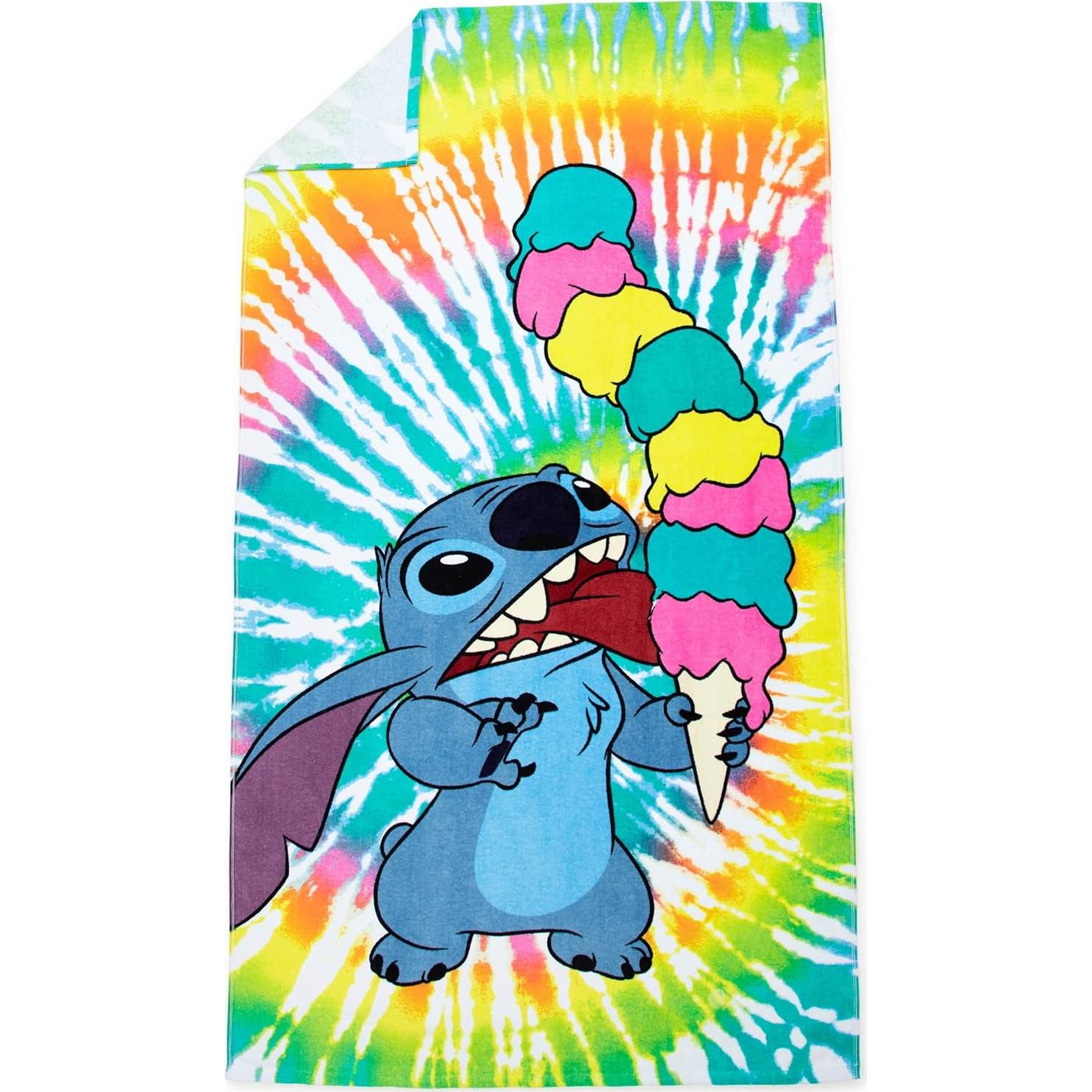 Toalla de Playa Jay Franco Lilo & Stitch 86x162 cm Algodón Suave