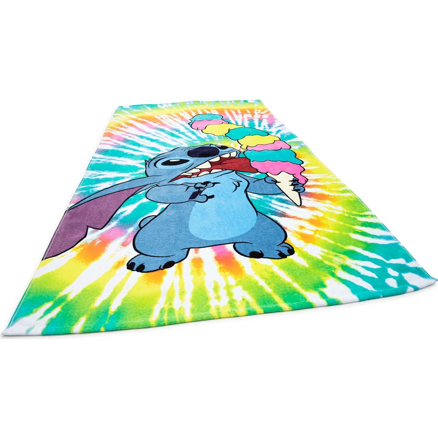 Toalla de Playa Jay Franco Lilo & Stitch 86x162 cm Algodón Suave