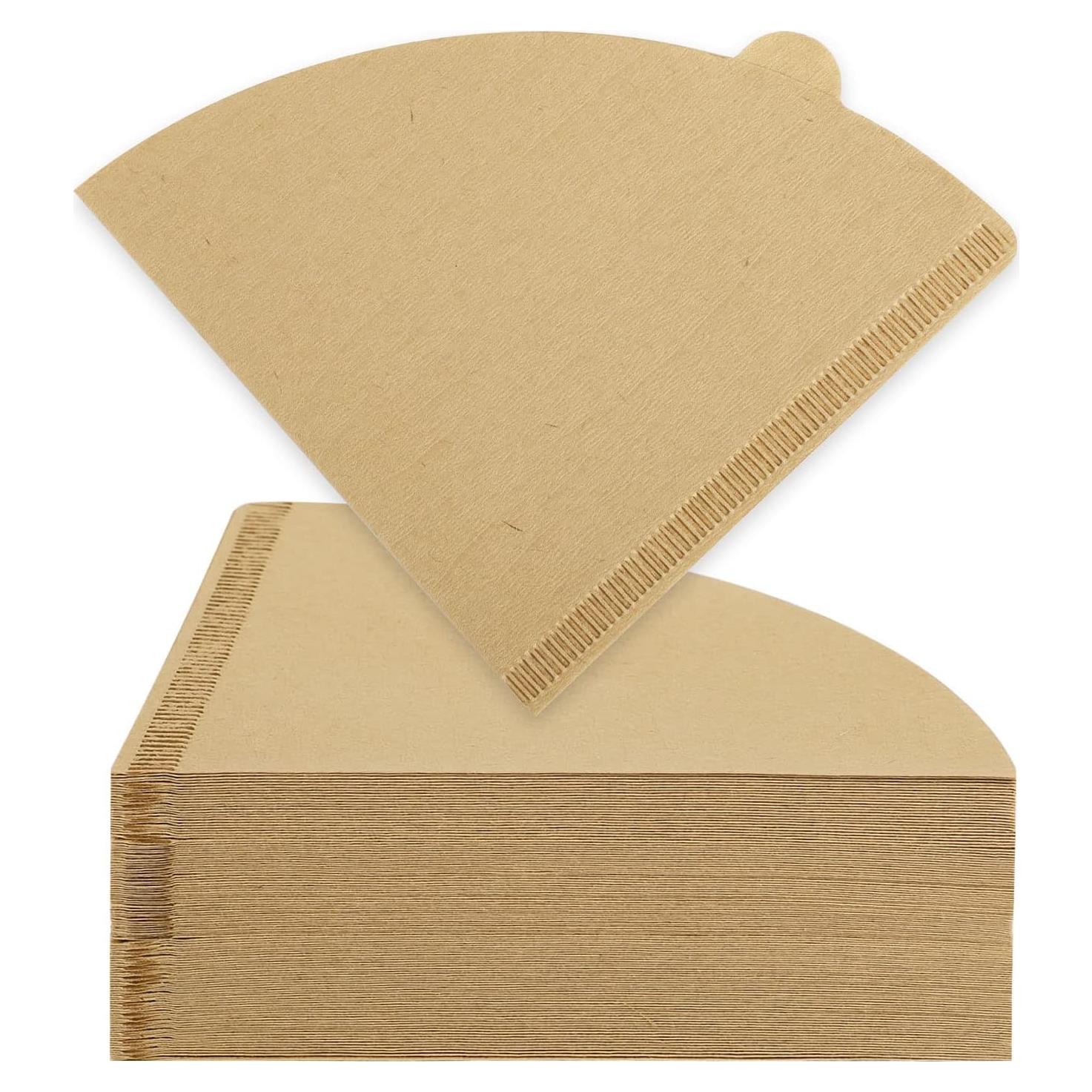 Filtros de café Prudiut 200 unidades tamaño 02 naturales