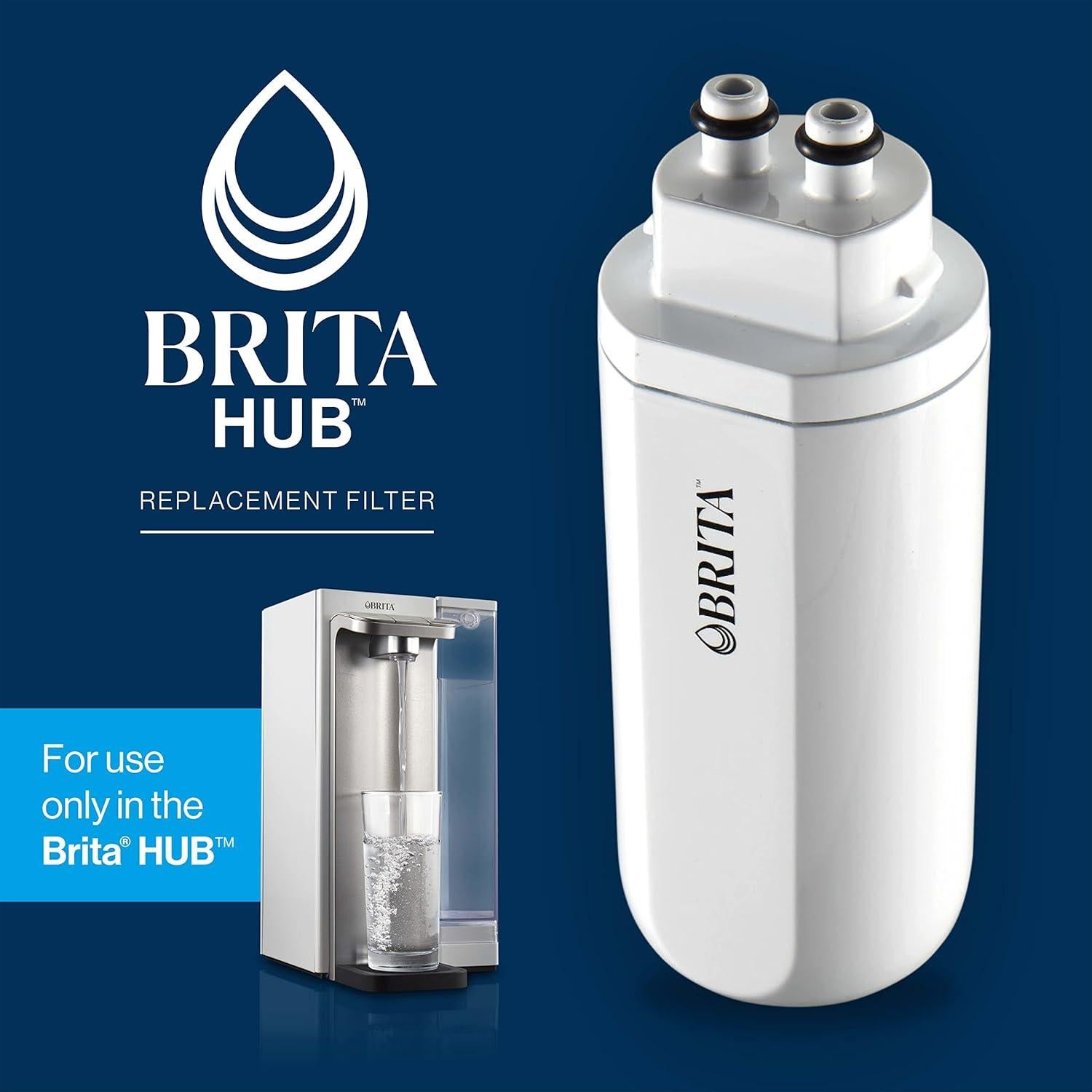 Filtro de Agua Brita Hub Reemplazo 1 Cuenta Libre BPA