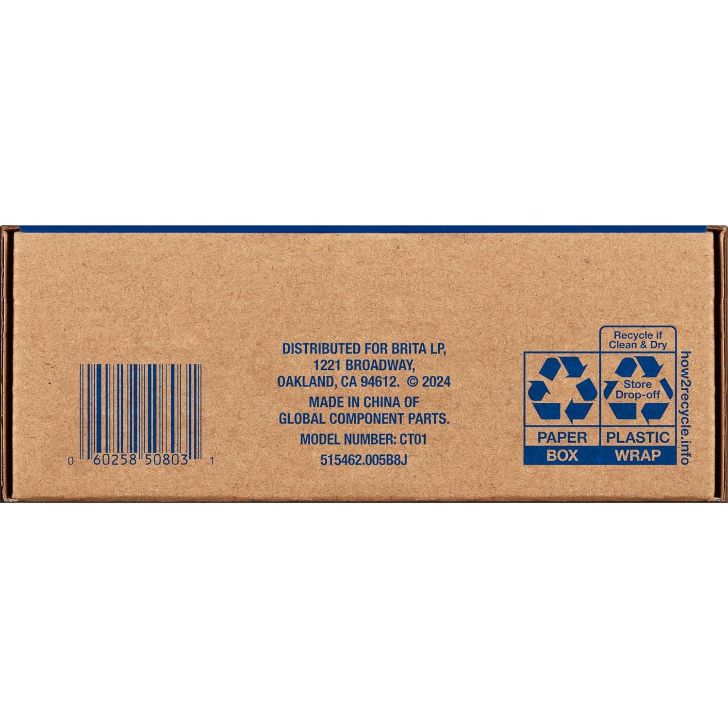 Filtro de Agua Brita Hub Reemplazo 1 Cuenta Libre BPA