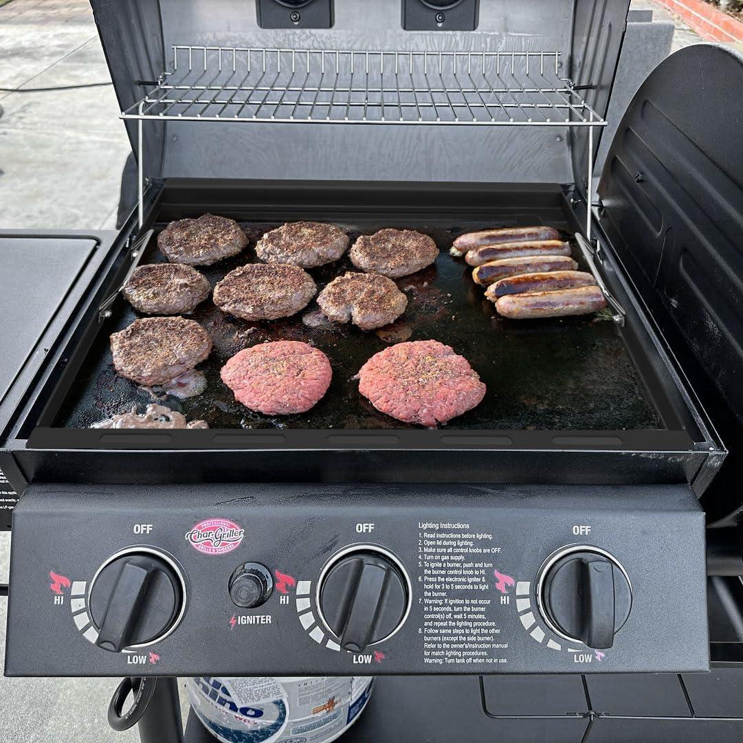 Plancha de Inserción EasiBBQ para Parrillas Char-Griller 50.3x49 cm