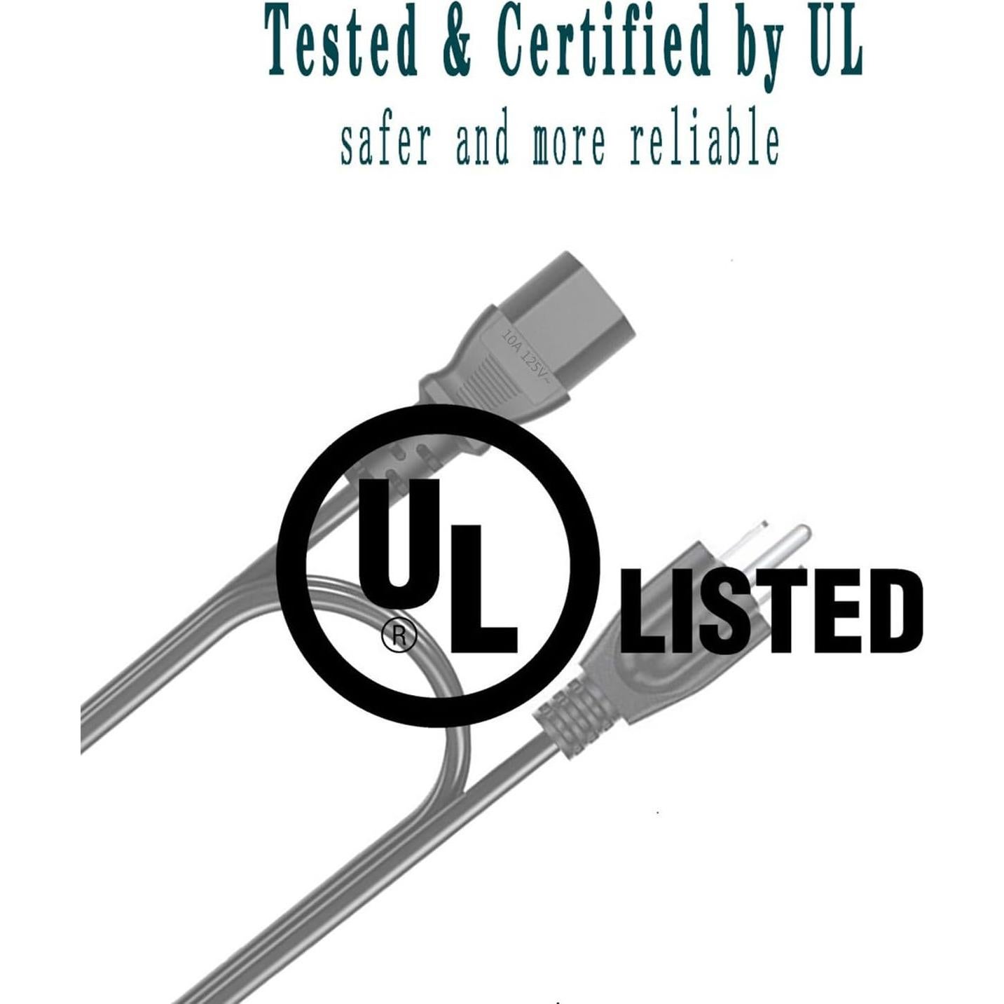 Cable de Alimentación 3 Pines 0.91m UNIMOSON para Altavoces ION