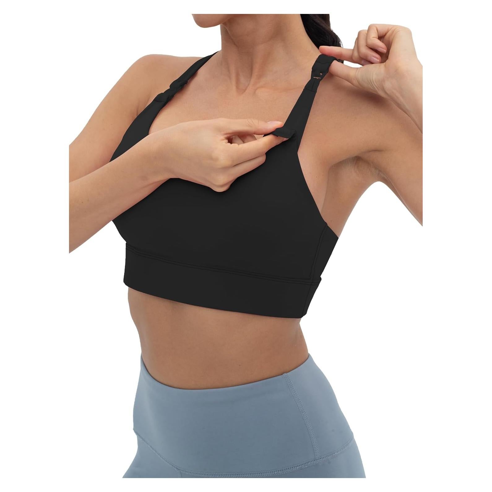 Sujetador Deportivo de Lactancia Foucome Negro Talla Pequeña