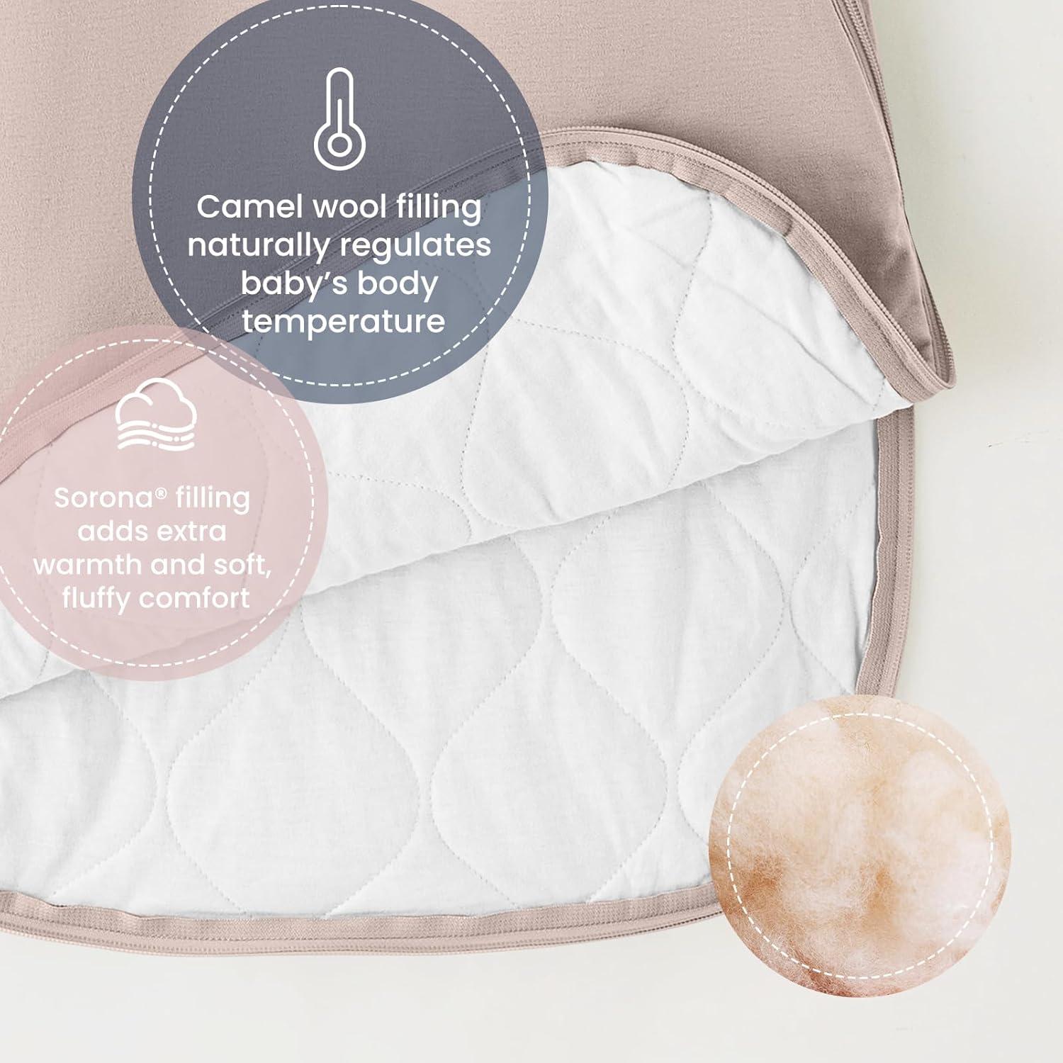 Saco de dormir Kaiya para bebés 6-18 meses 3.5 Tog algodón orgánico