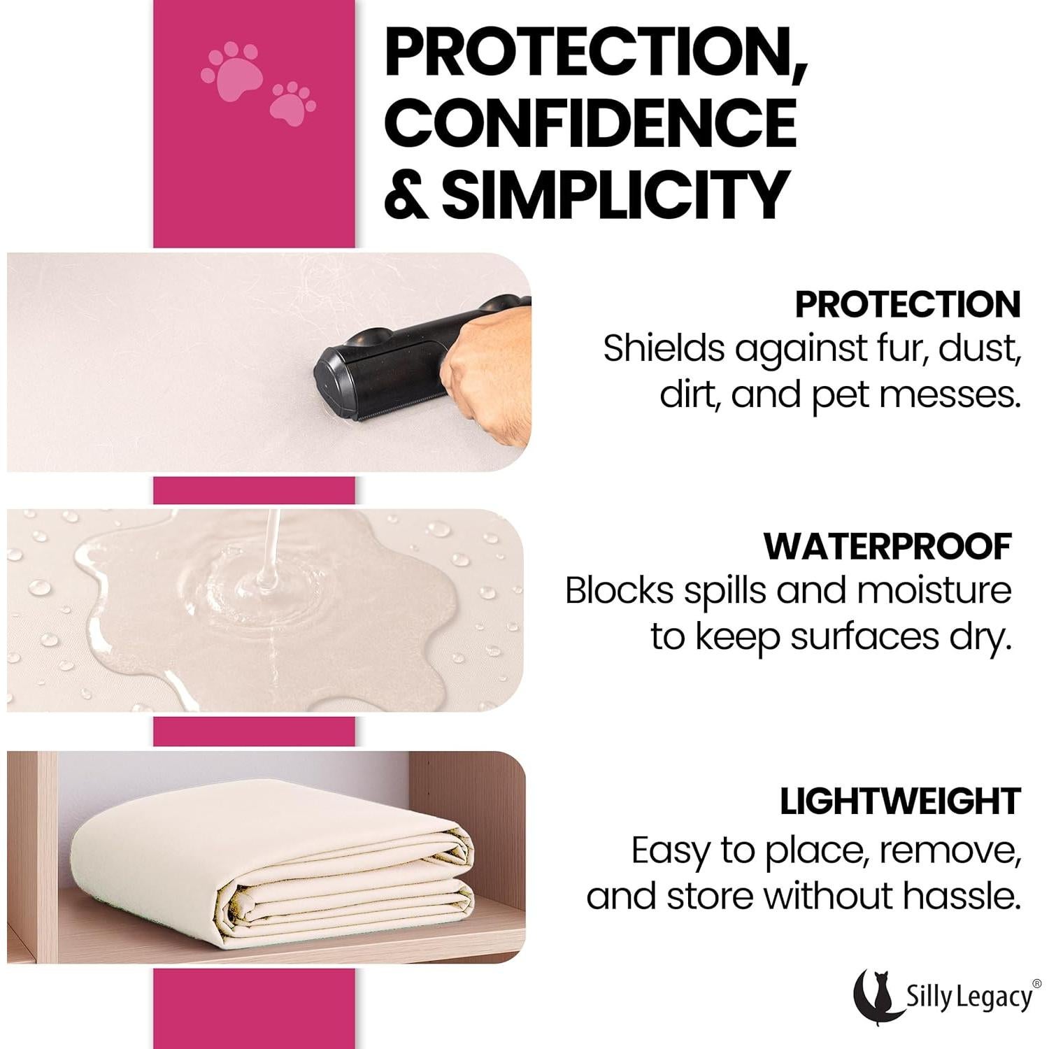 Funda Protectora Impermeable Reversible SILLY LEGACY Individual