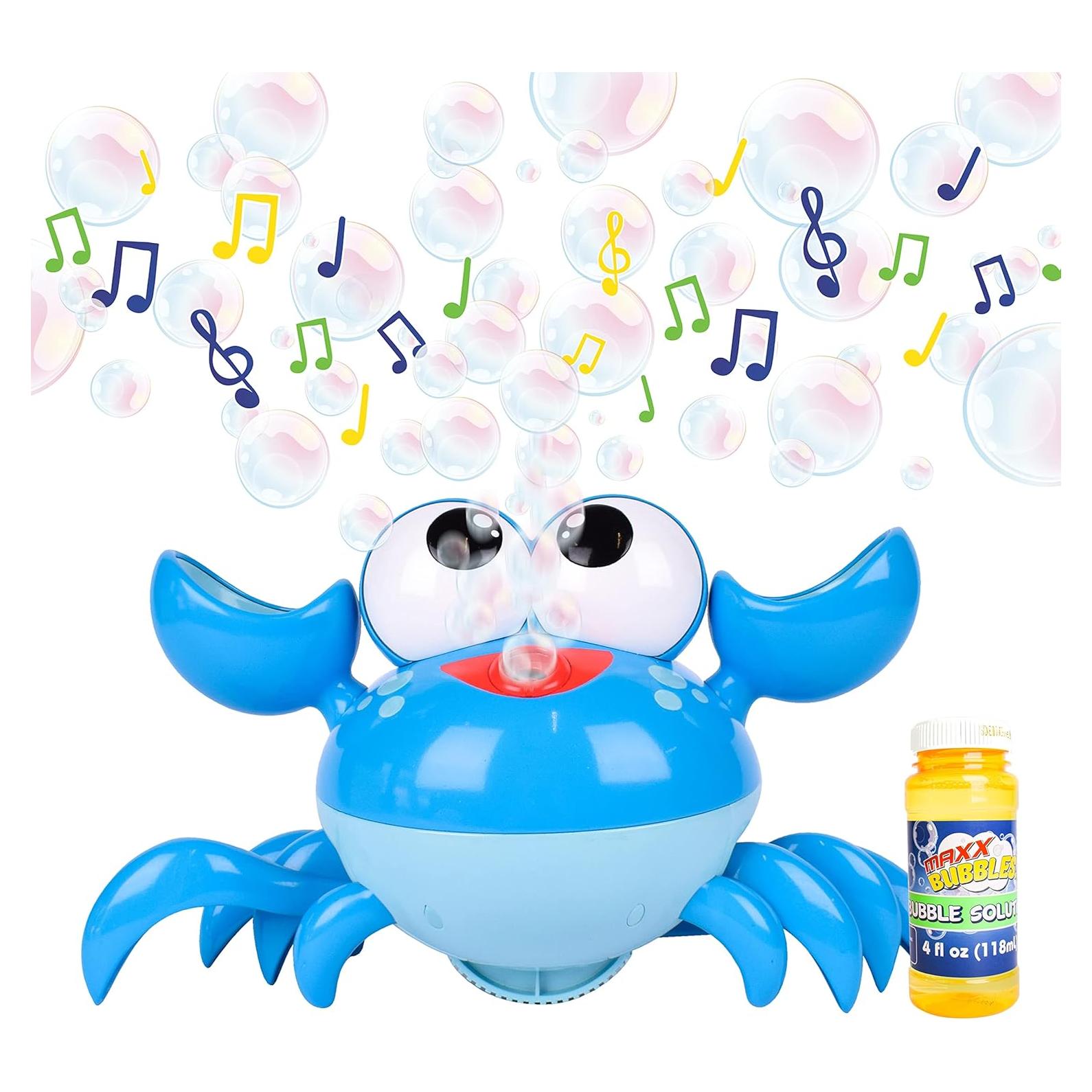 Máquina de Burbujas Cangrejo Bailarín Maxx Bubbles - Azul