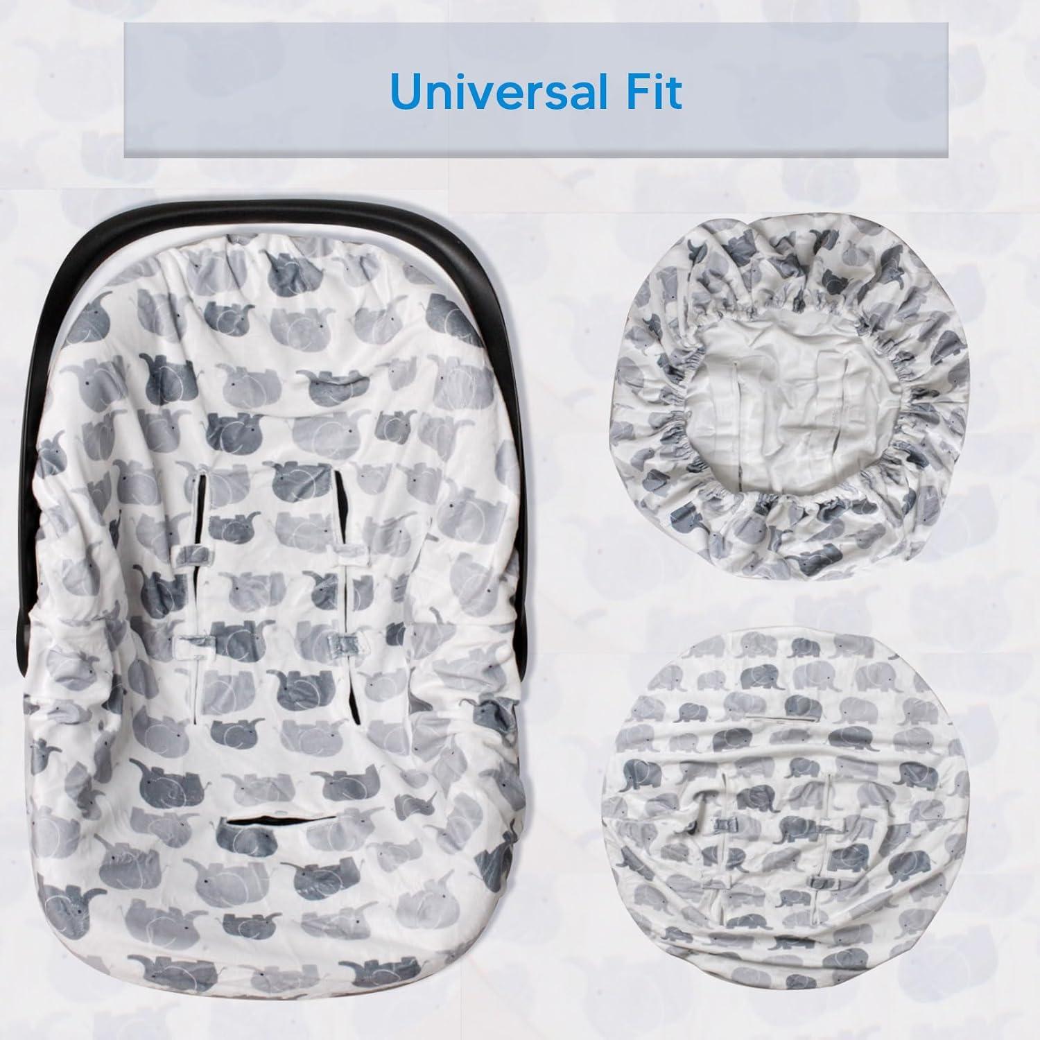 Funda para Asiento de Auto Boryokun Gris Ajuste Universal