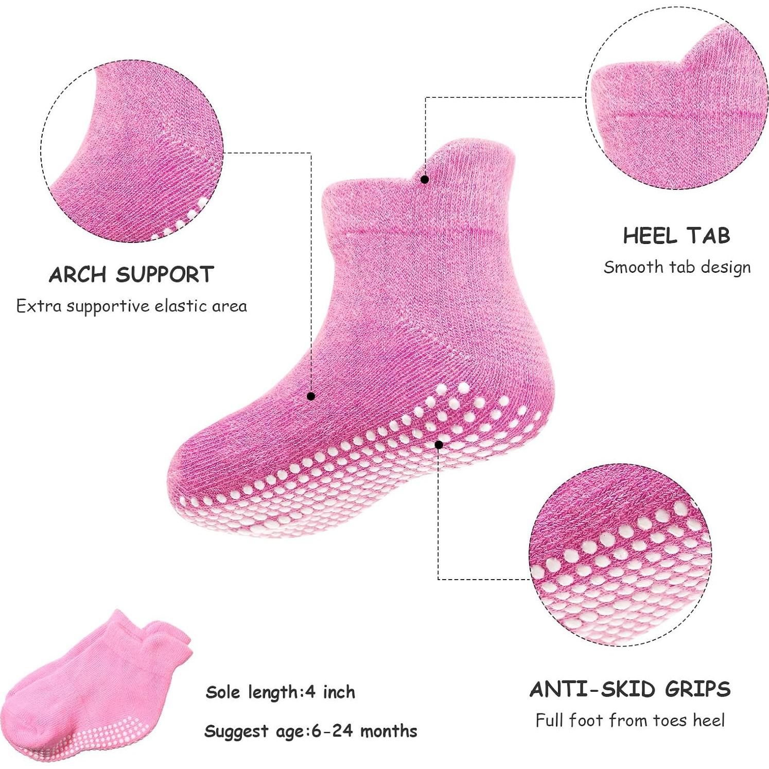 Geyoga Conjunto 18 Piezas Diademas, Manoplas y Calcetines Bebé 0-6 Meses