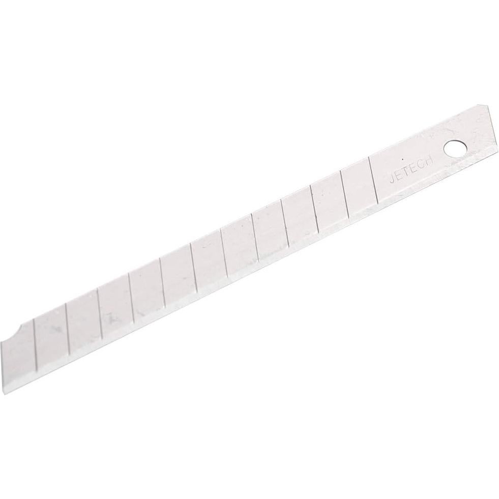 Cuchillas Utility Jetech 9mm - Paquete de 10 Cuchillas de Acero