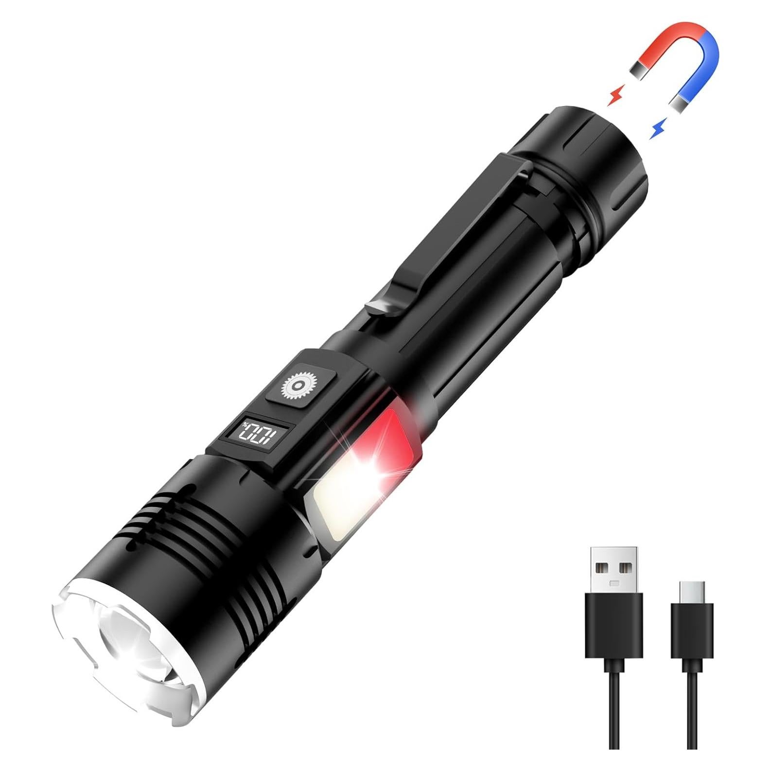 Linterna Táctica LED Tremdwoto ER1 Recargable 1000 Lúmenes