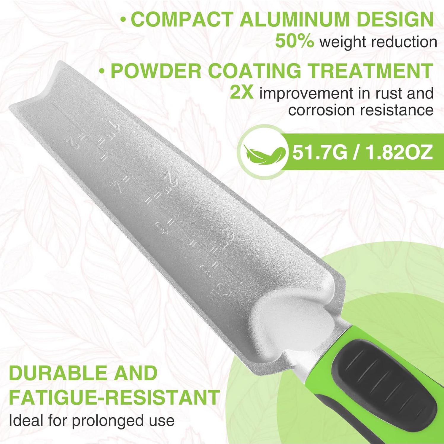 Juego de Herramientas de Jardín WORKPRO 5 Piezas Aluminio Verde