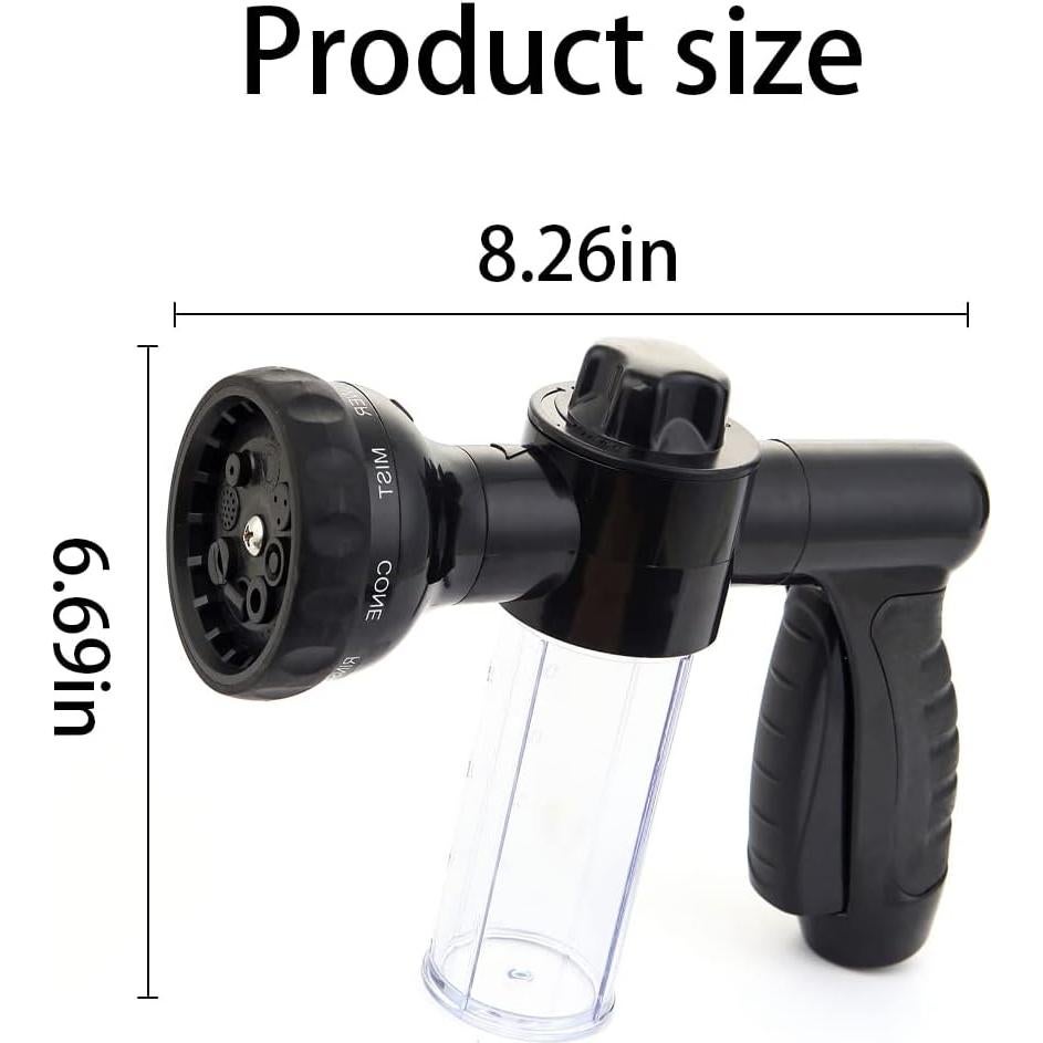 Pistola de Espuma BELOMI para Lavado de Autos 8 Patrones