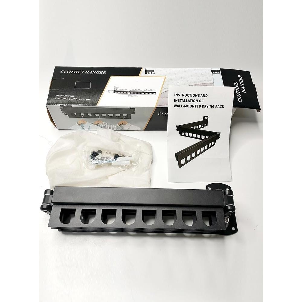 Estante Plegable para Secar Ropa NSCMQSL 119 cm Acero Titanio