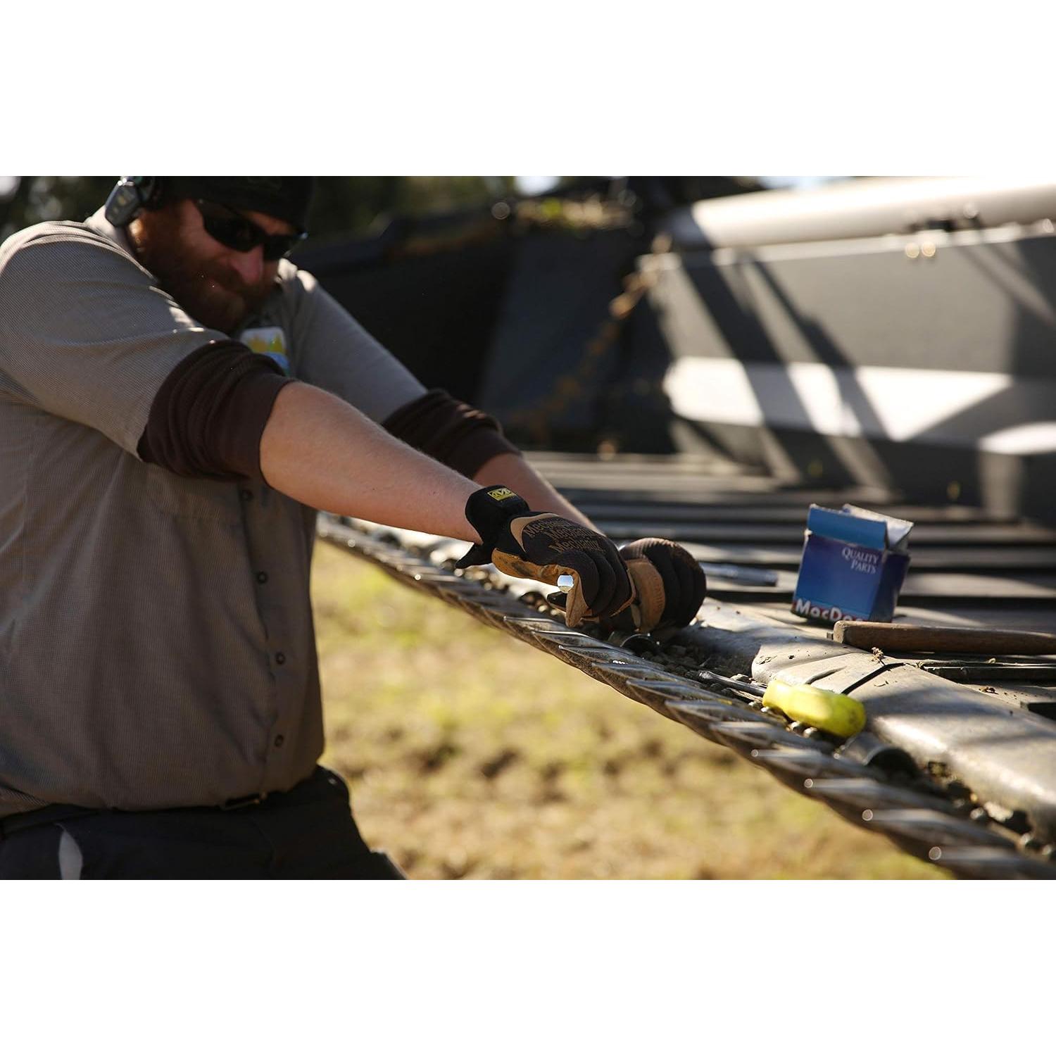 Guantes de Trabajo Mechanix Wear Durahide X-Large Marrón