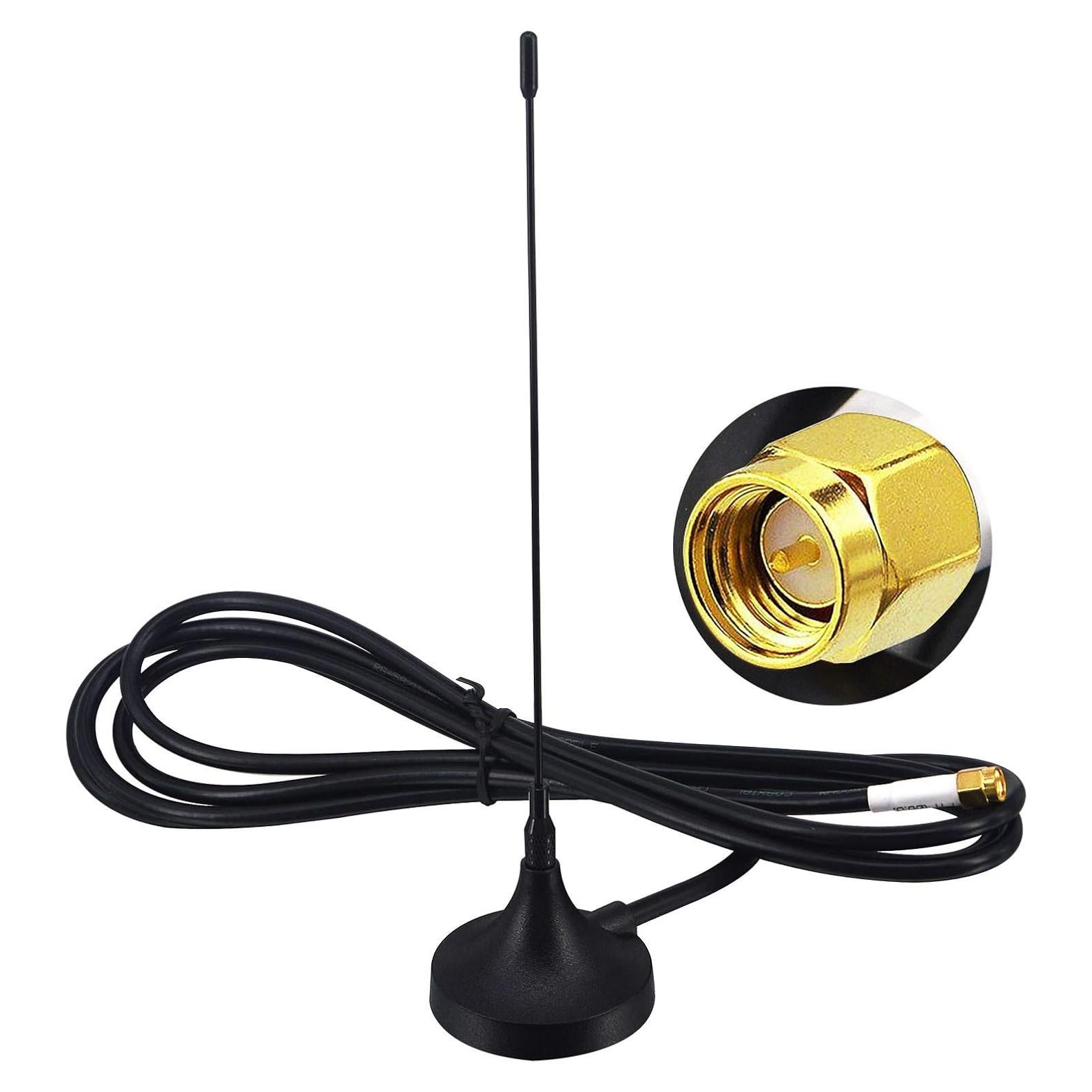 Antena 433 MHz Kaunosta 5dBi Omnidireccional 2M SMA