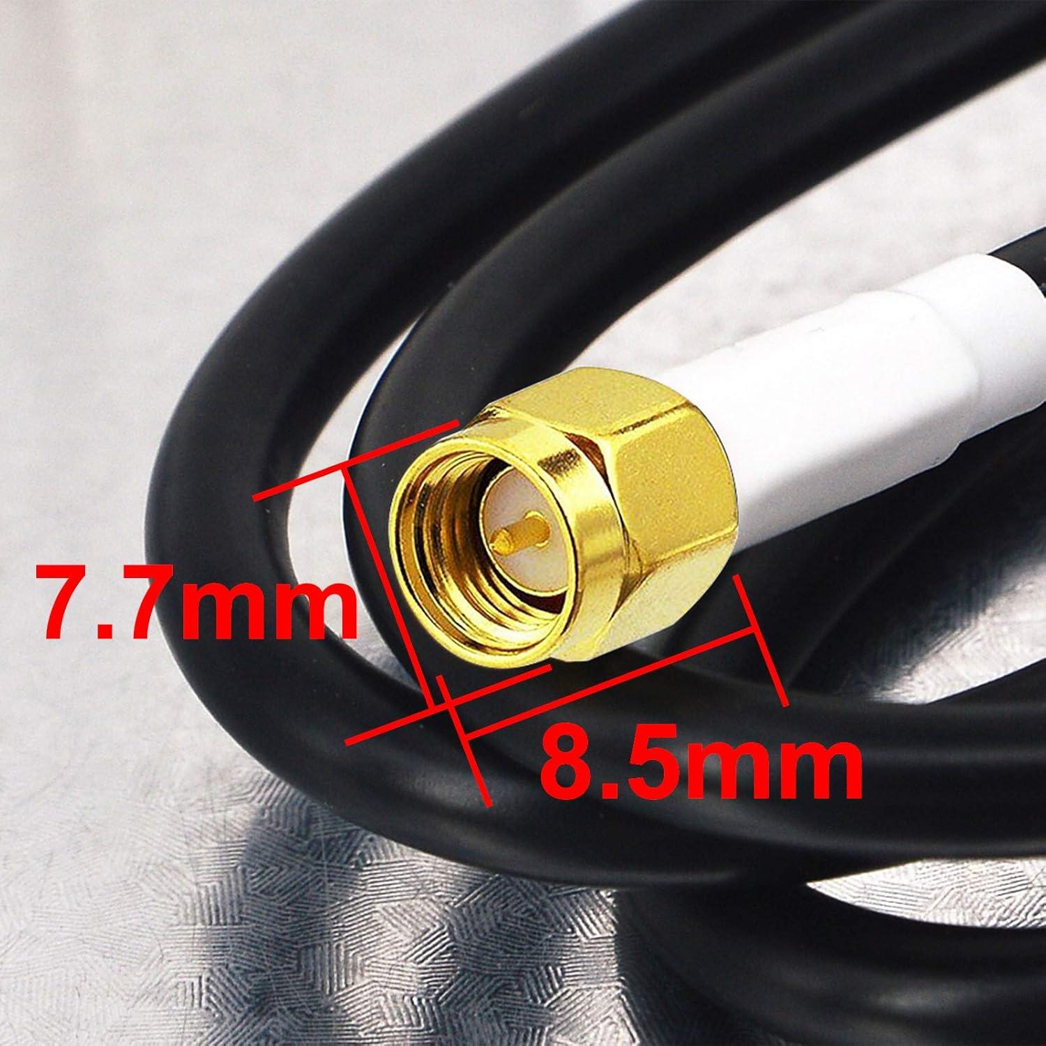 Antena 433 MHz Kaunosta 5dBi Omnidireccional 2M SMA