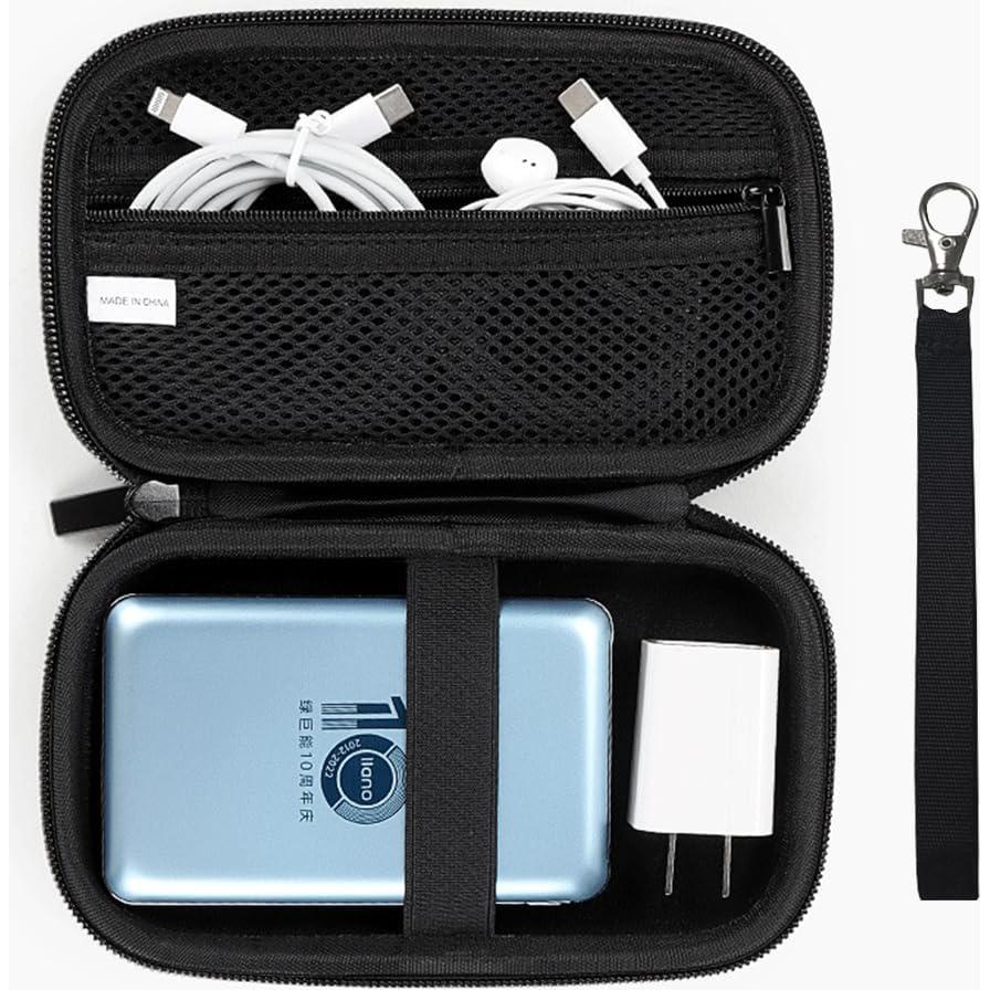 Funda Organizadora Electrónica Dura CAAORDKSO Negra 19.05x10.92cm