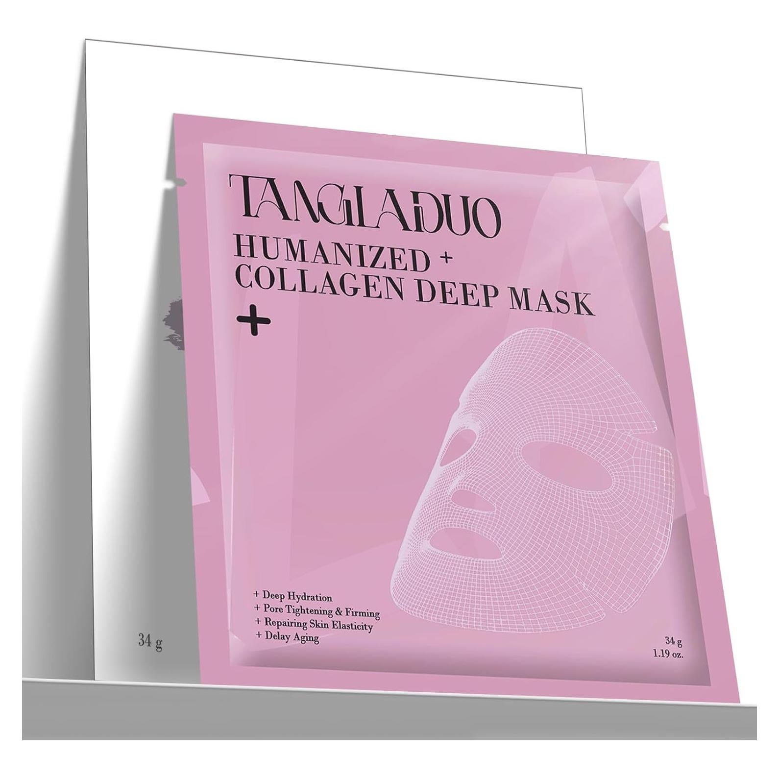 Mascarilla Hidrogel TANGLADUO Colágeno Antienvejecimiento 1 Pcs