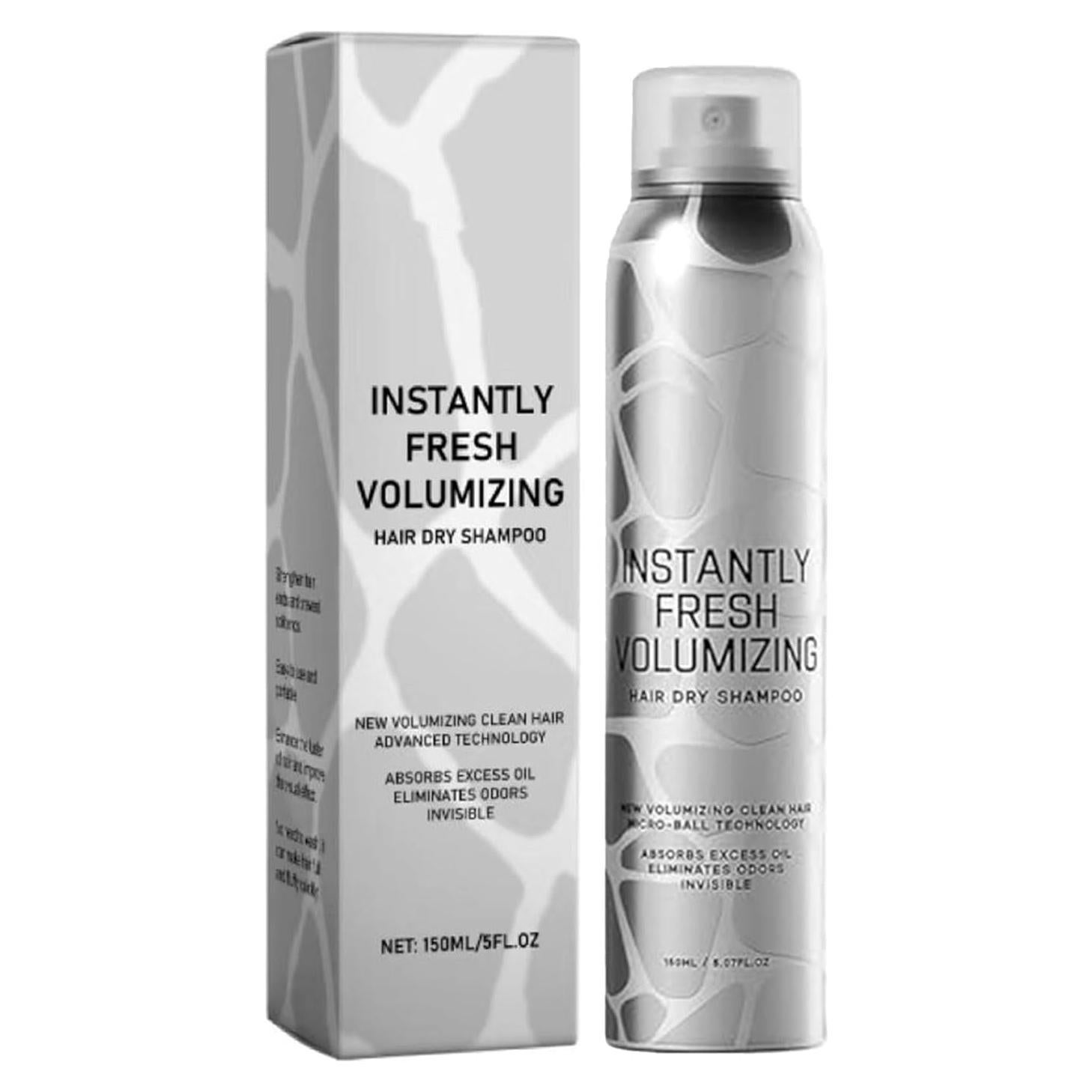 Champú Seco Natural ZYAHHFAC 150ml Voluminizador para Cabello