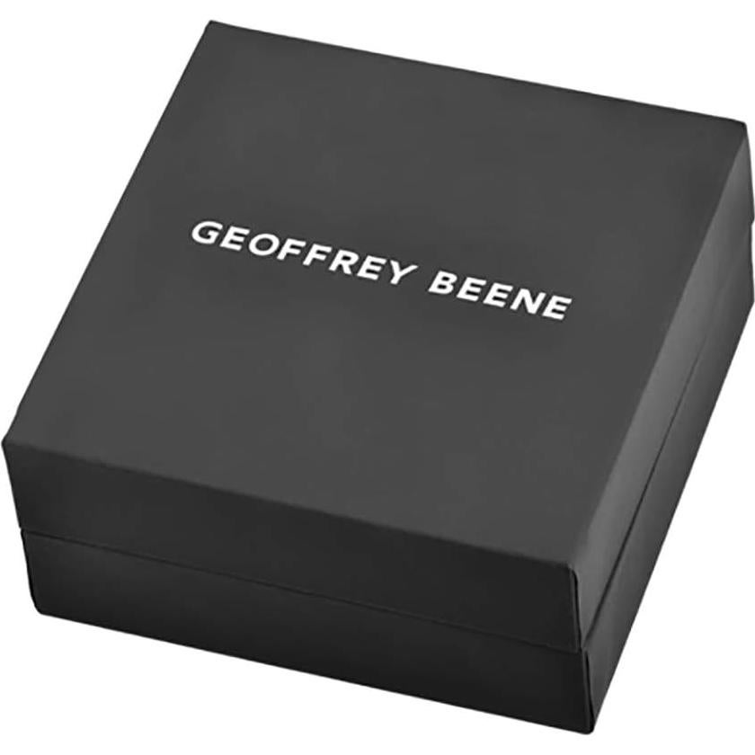 Anillo de Acero Inoxidable Pulido Geoffrey Beene 7mm Plata