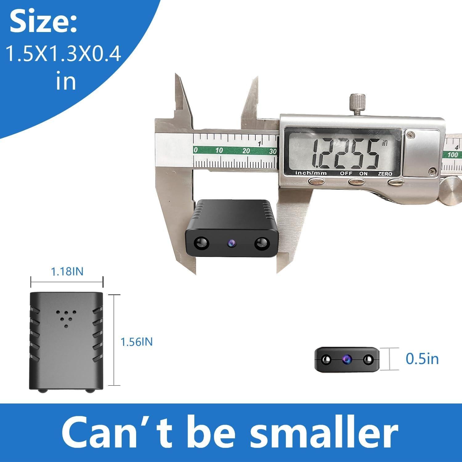 Cámara de Seguridad Mini HD 1080P SCHCWC con WiFi y Batería