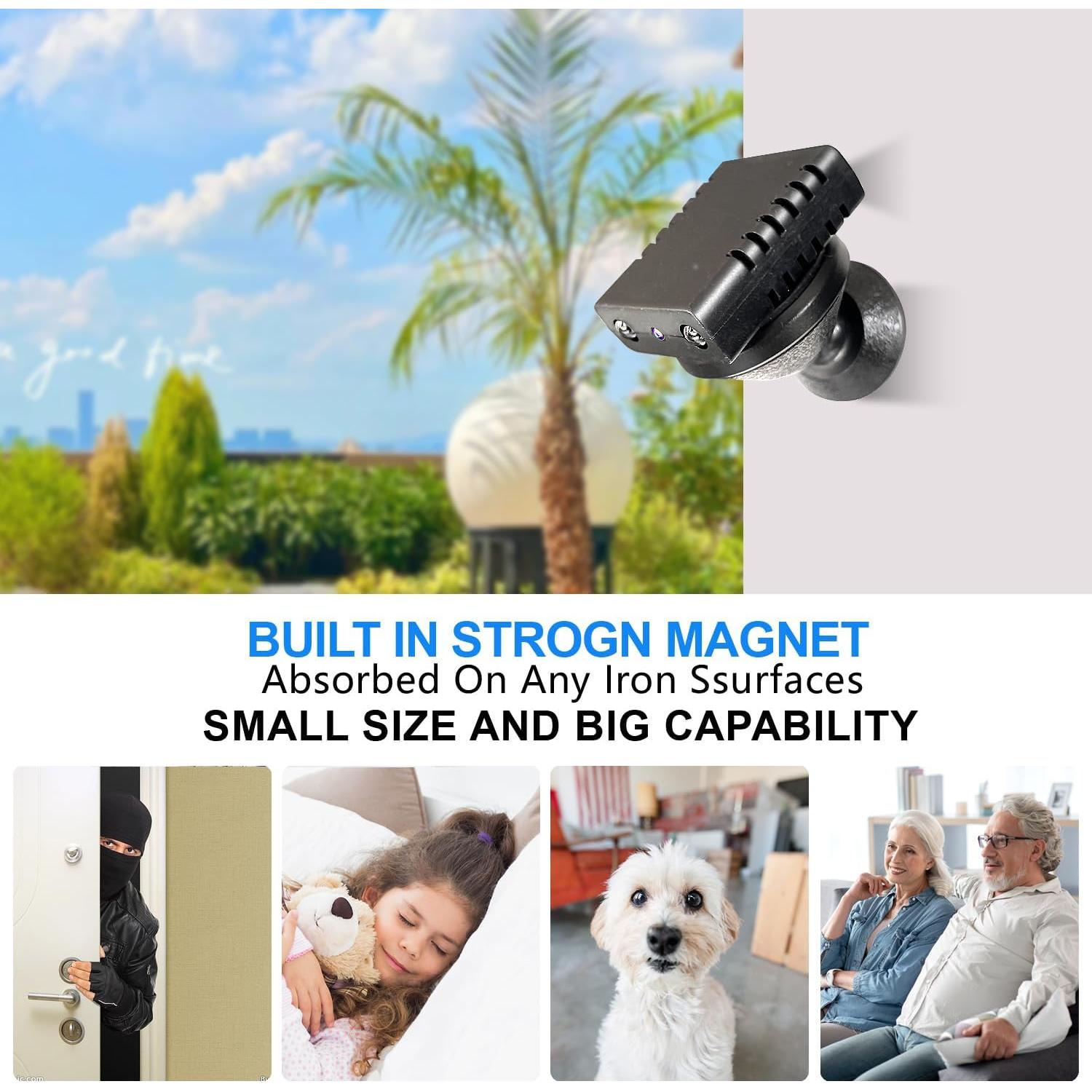 Cámara de Seguridad Mini HD 1080P SCHCWC con WiFi y Batería